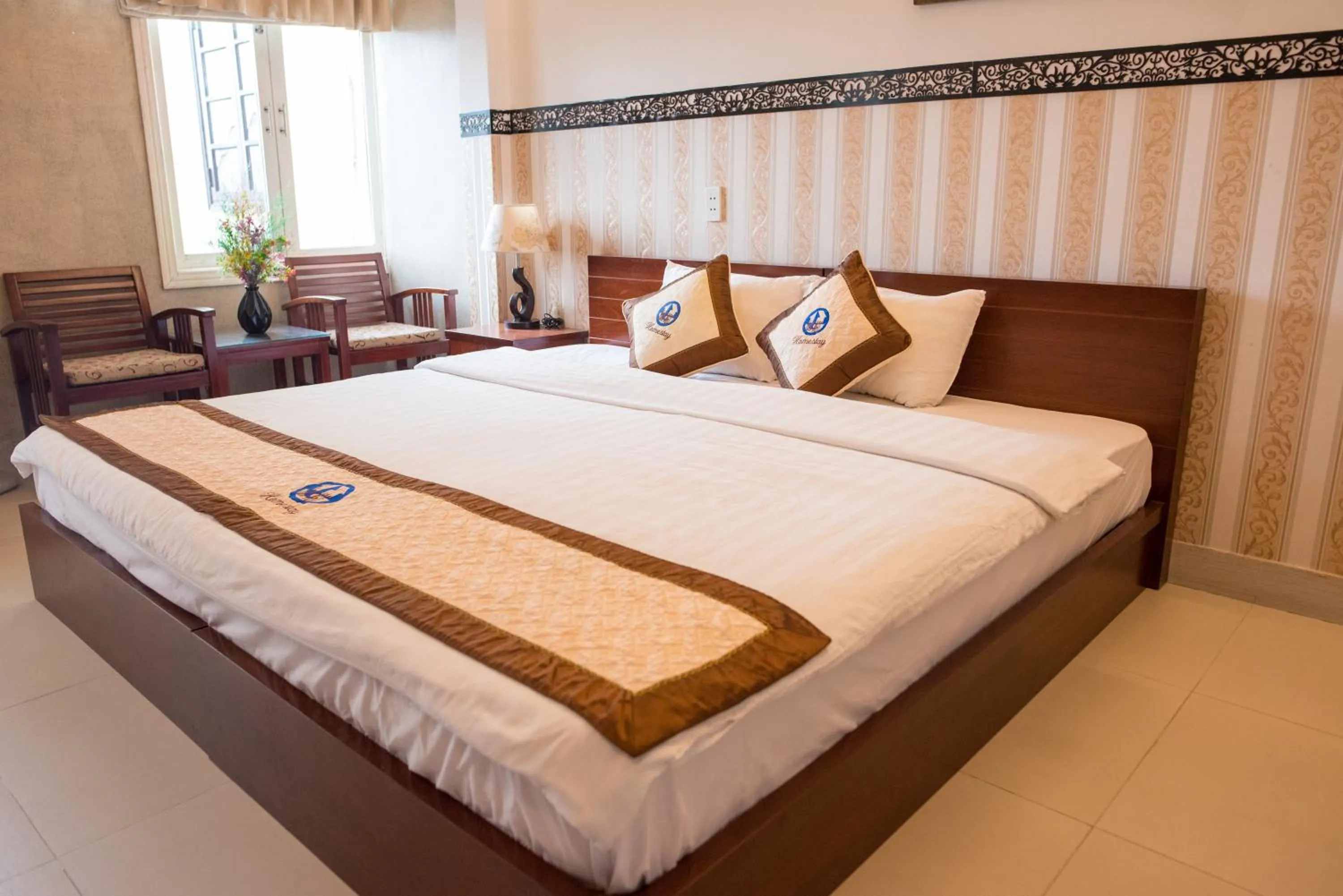 Bed in Hoi An Ngo Homestay
