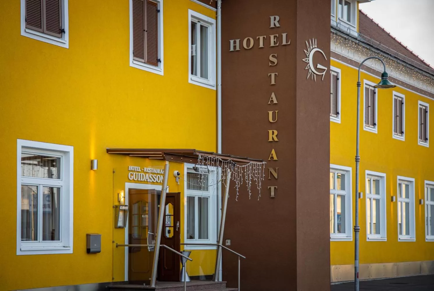 Property building in Hotel Guidassoni