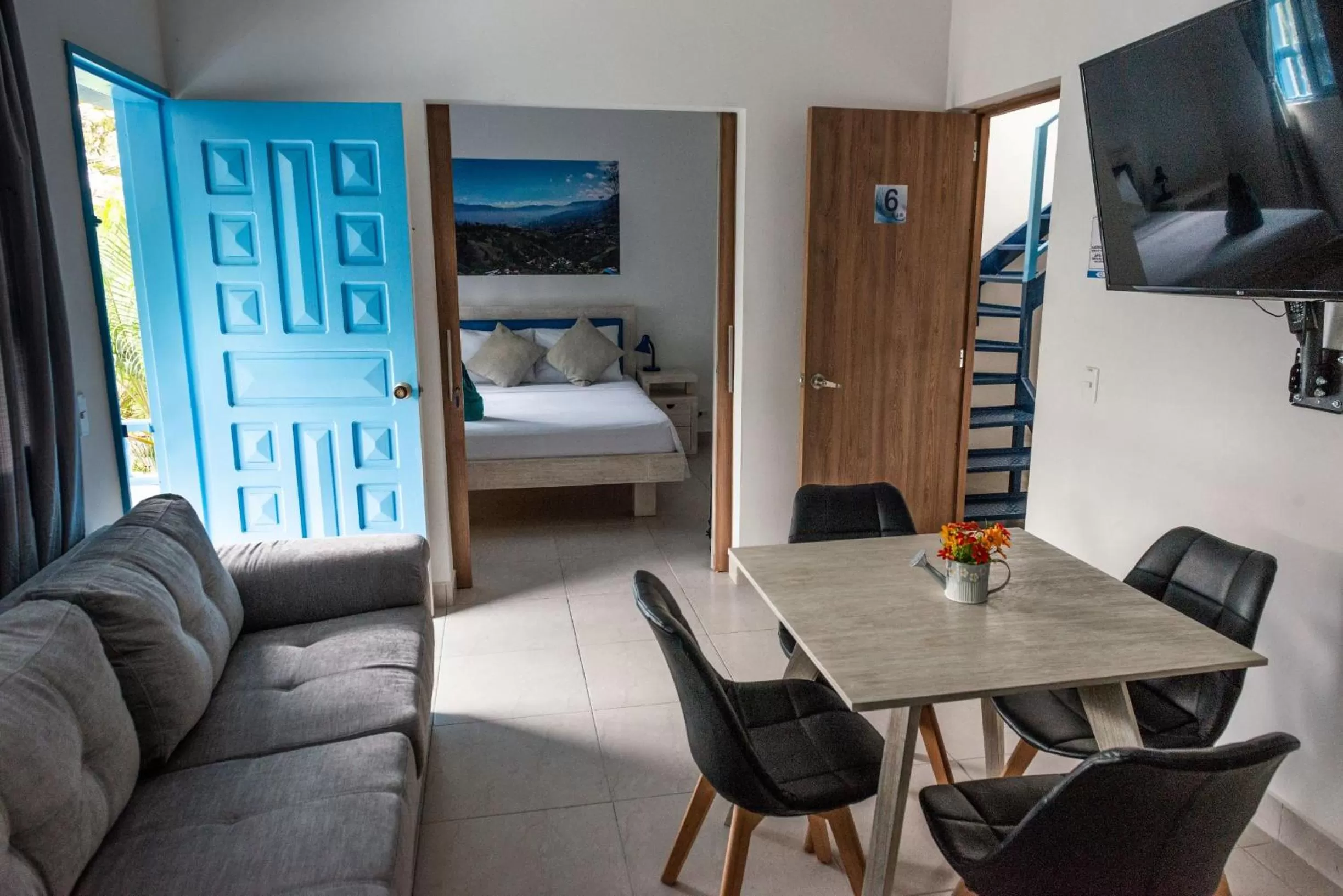 Living room in Air Guest House