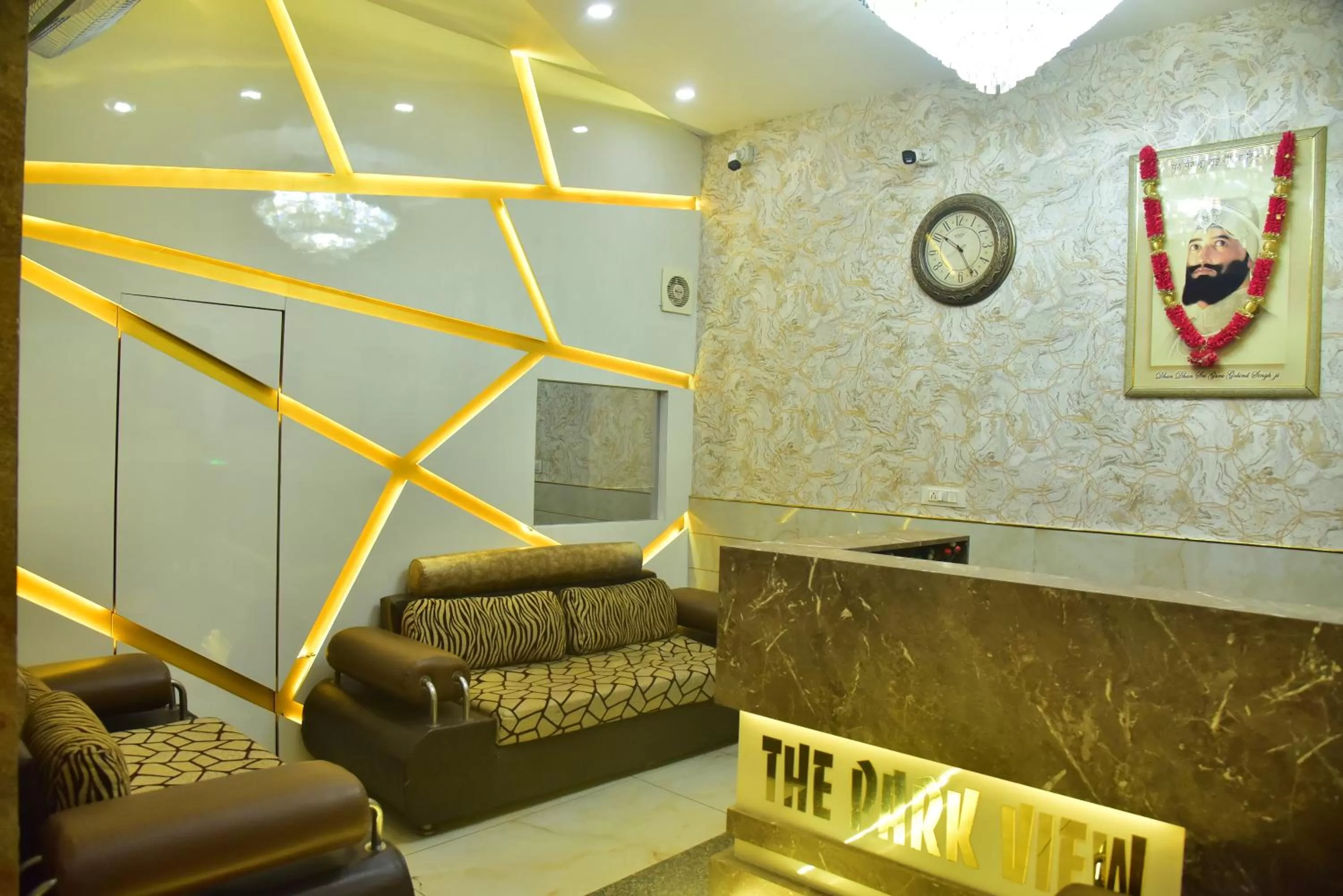 Seating area in The Park View Hotel