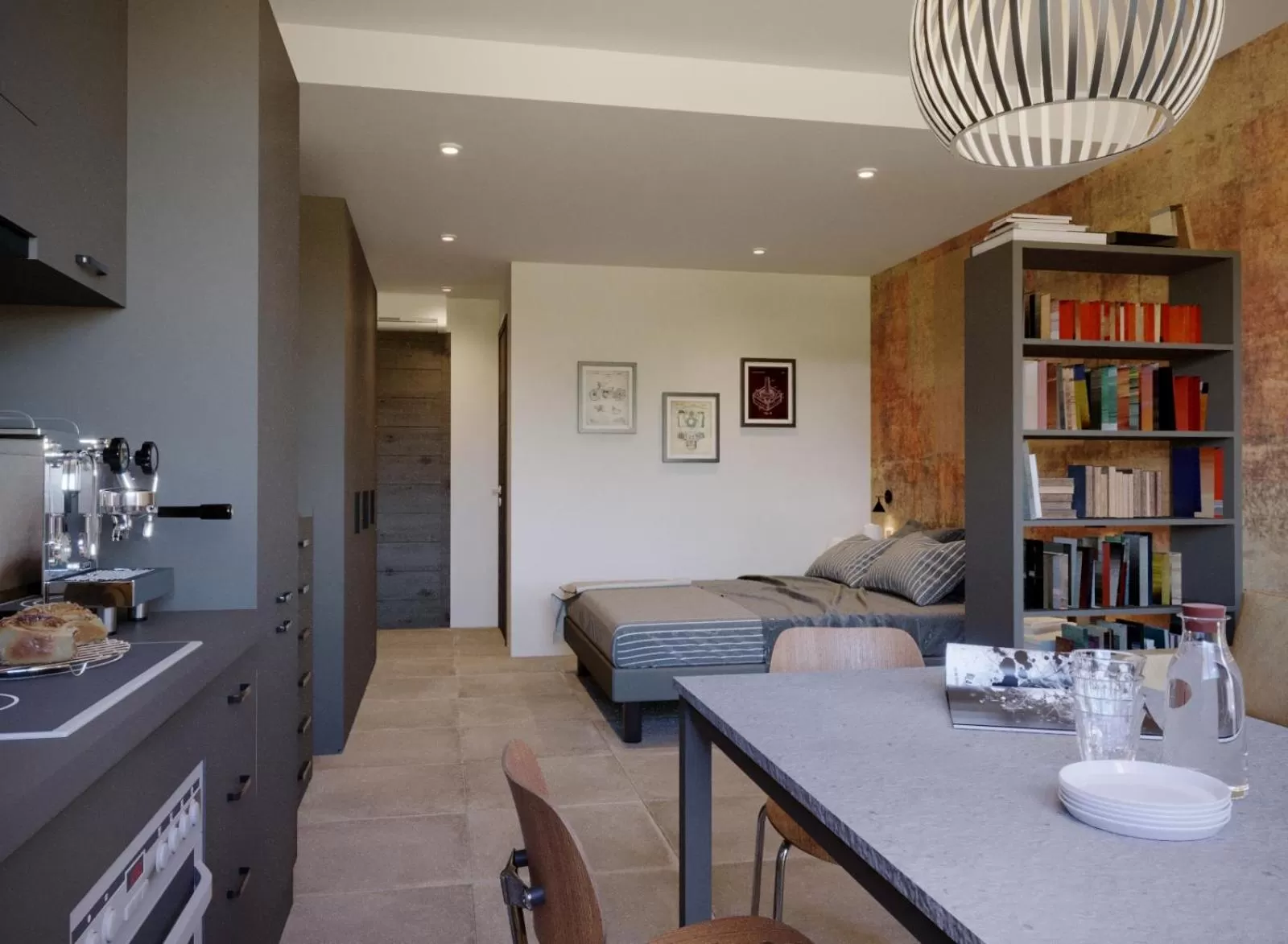 Dining area in Hotel Beaurivage
