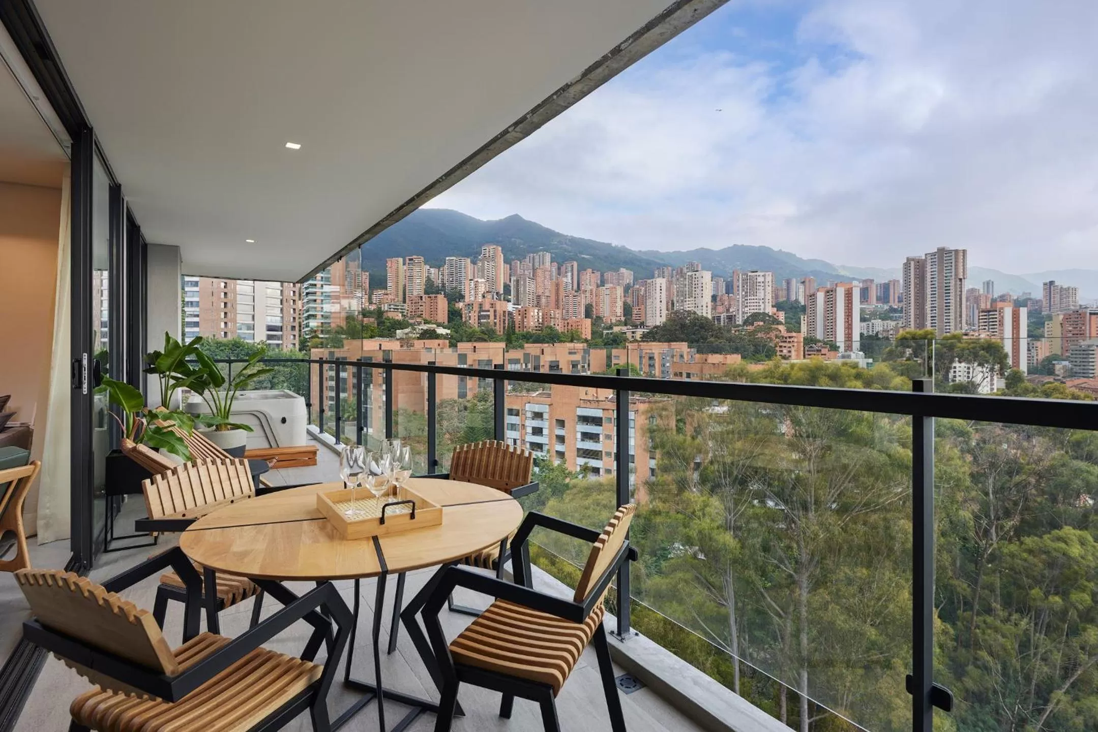 Dining area in Wake Living