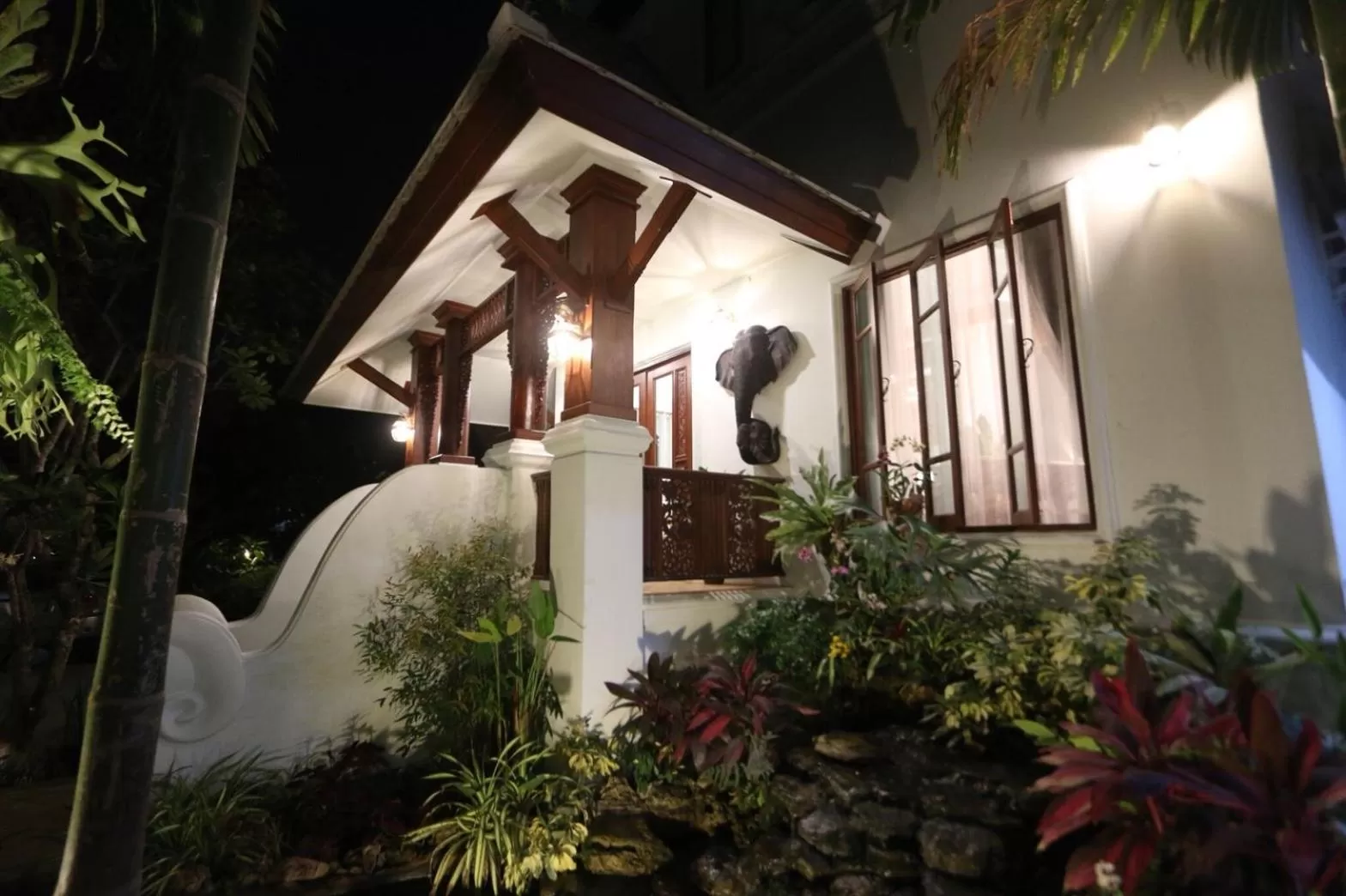 Property building in Rich Garden House Hotel