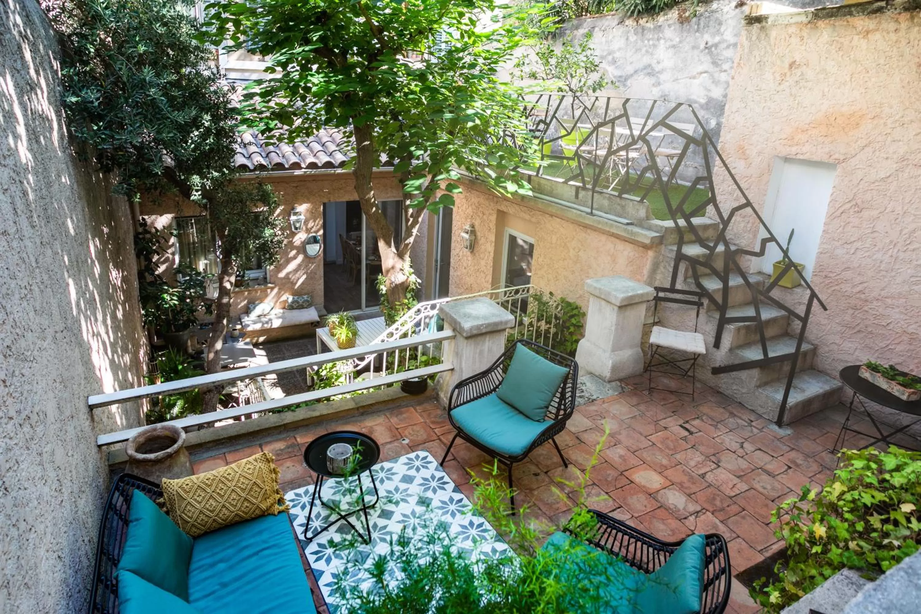 Garden in Boutique Hôtel Azur