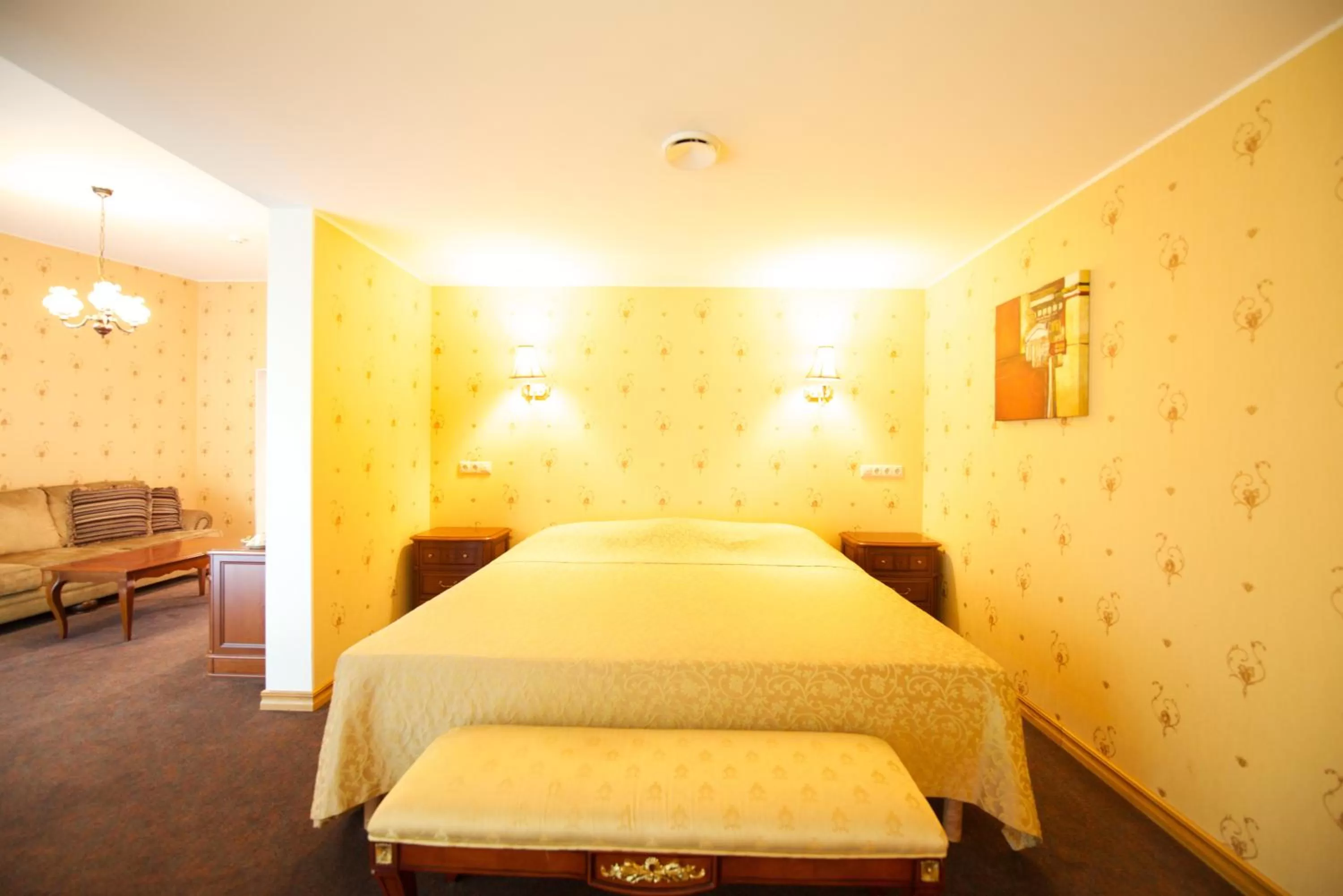 Bed in Villa Hotel Theresa