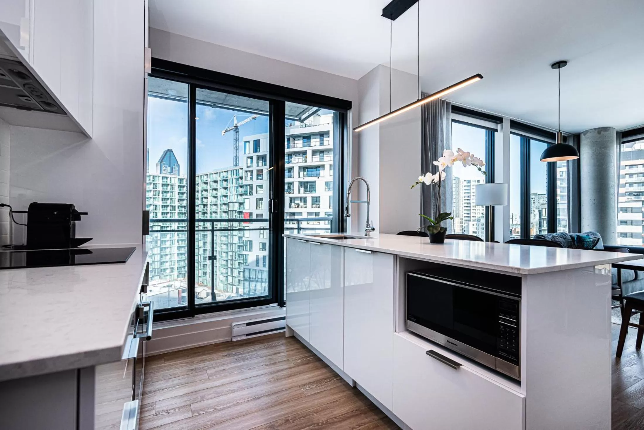 Kitchen or kitchenette in WERFY Luxury Apart-Hotel