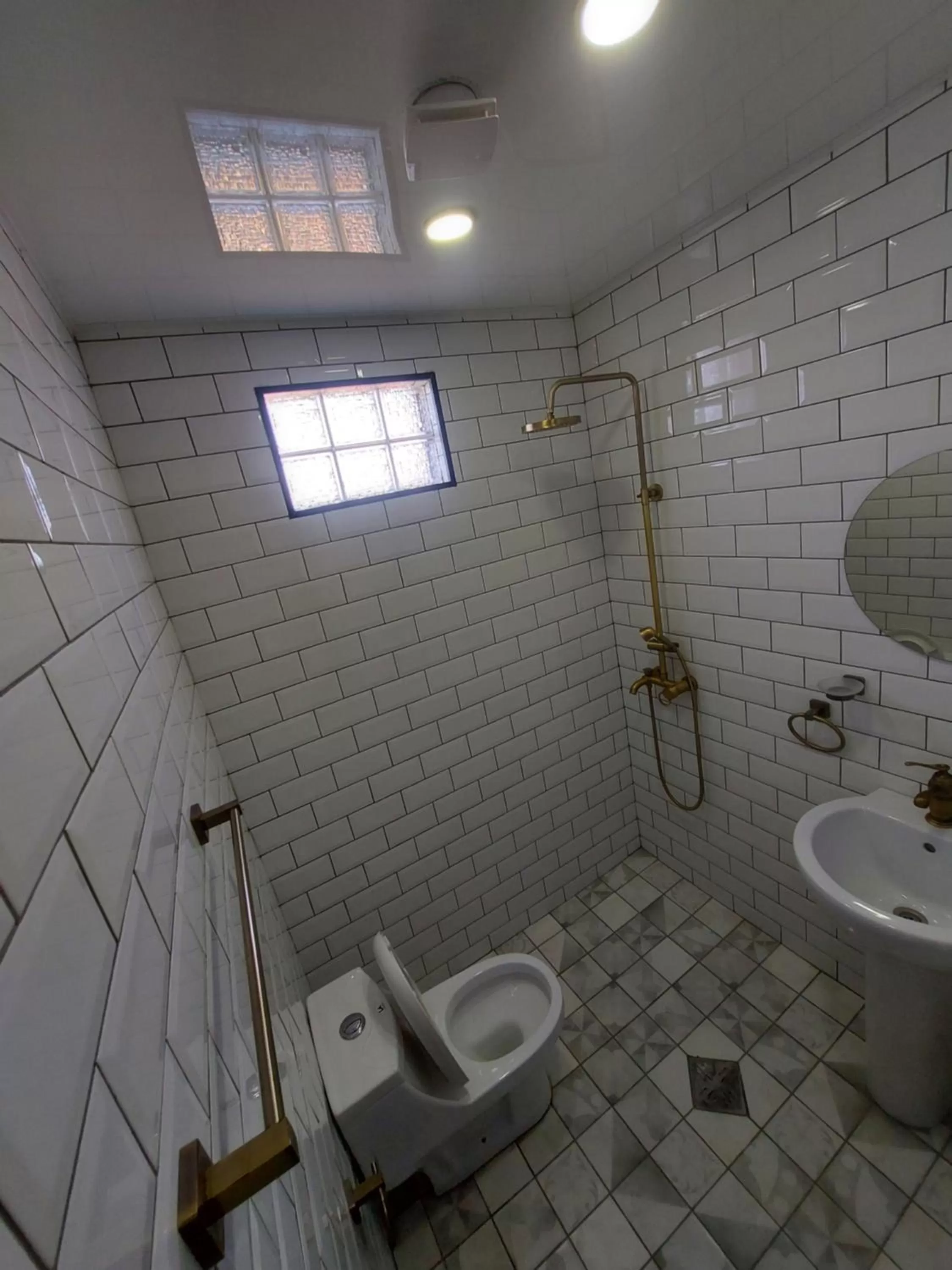 Bathroom in Level Up Hotel & Restaurant