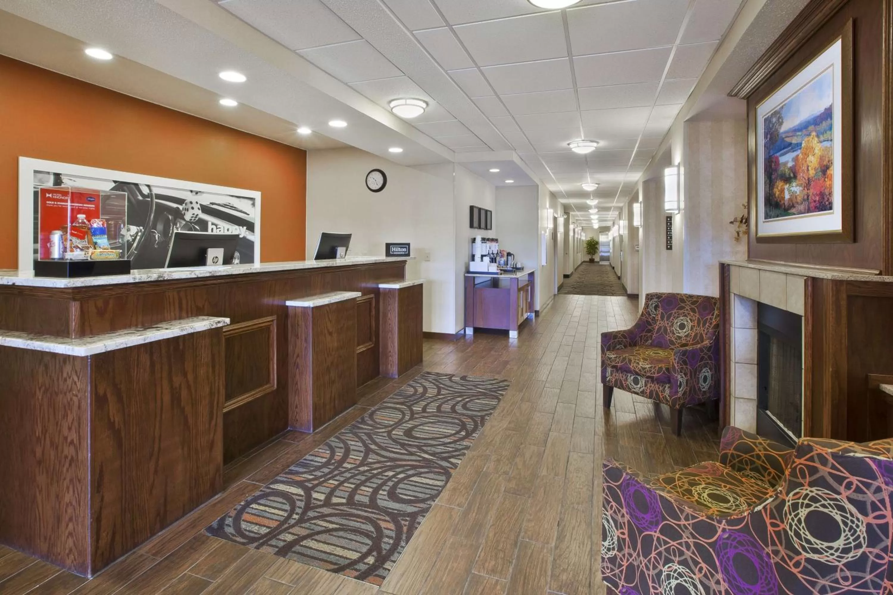 Lobby or reception in Hampton Inn Pittsburgh Area-Beaver Valley-Center Township