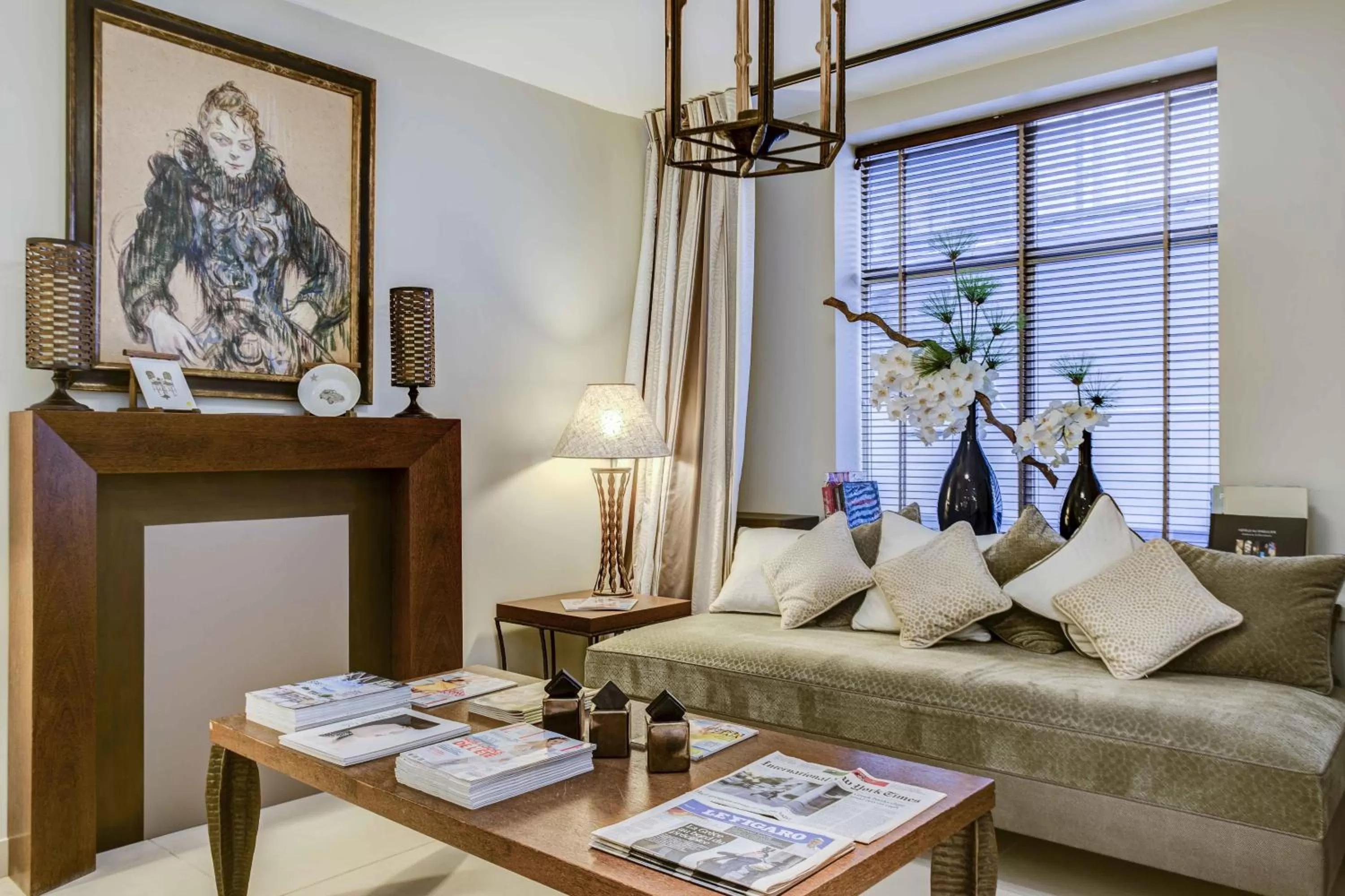 Lobby or reception in Hôtel Paris Louvre Opéra