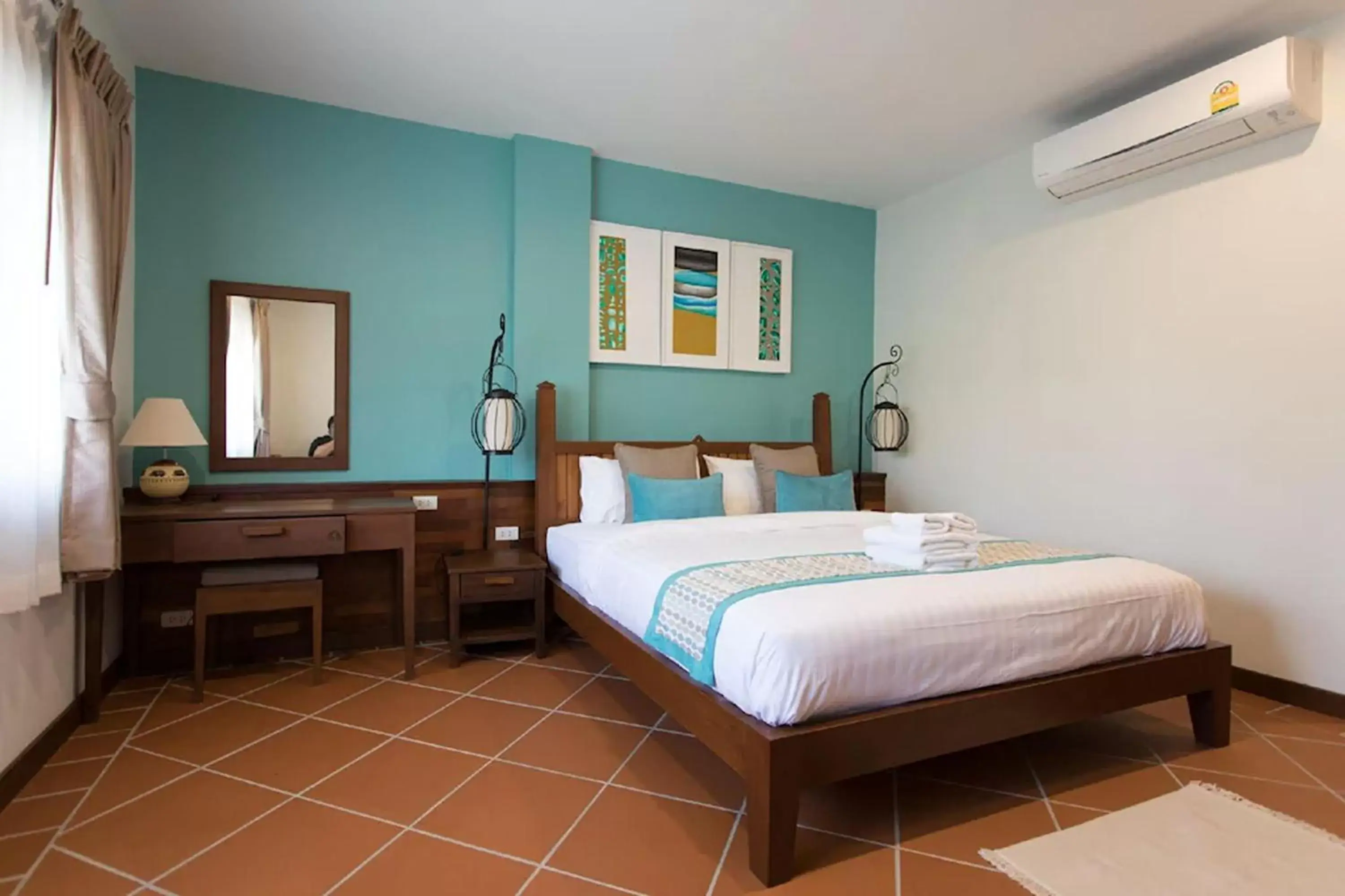 Street view Standard King in Villa Sanpakoi Street view Standard King in Villa Sanpakoi