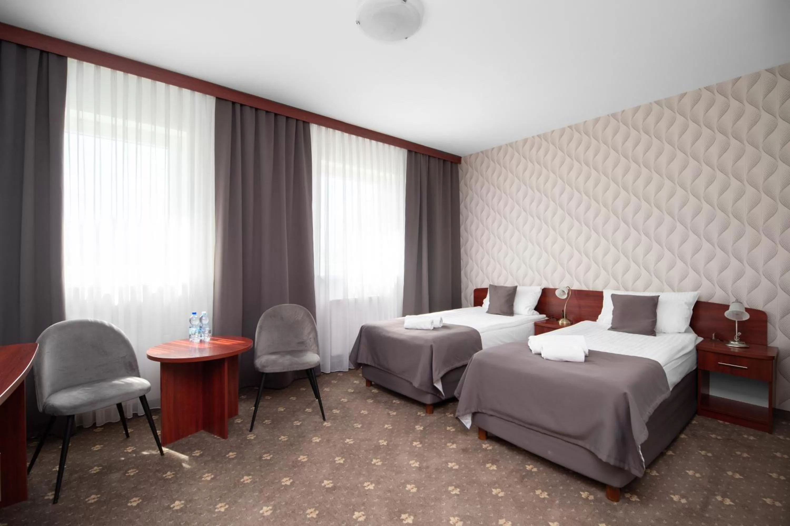 Bed in Hotel Maraton