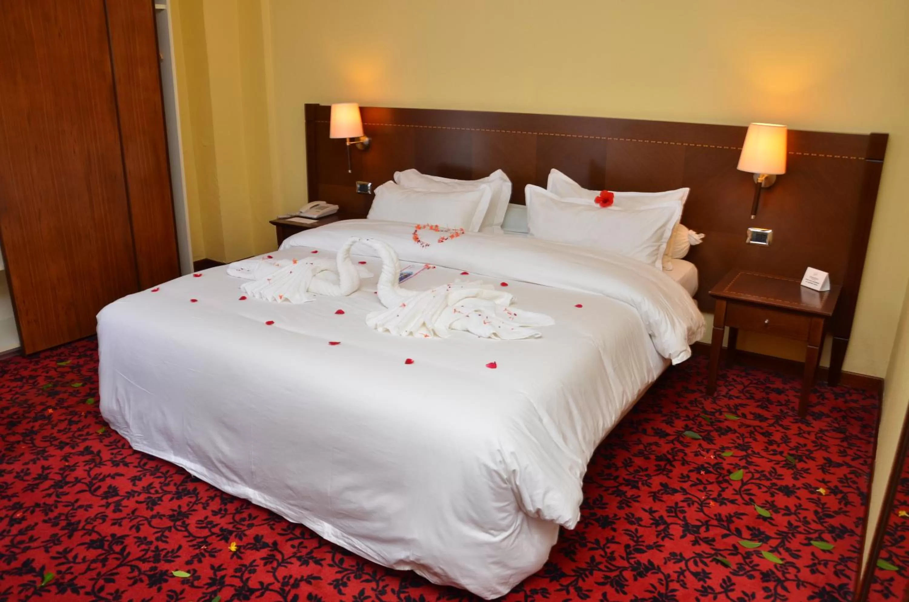 Photo of the whole room, Bed in Djeuga Palace Hotel