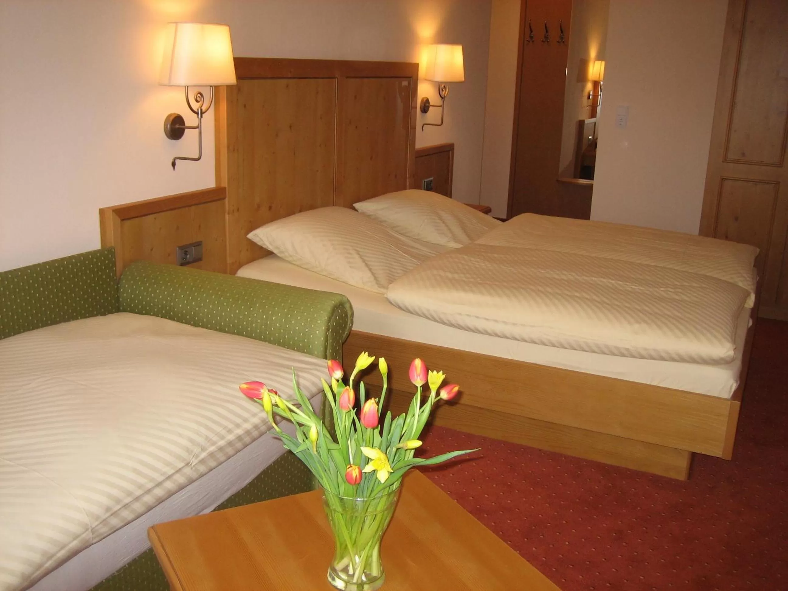 Photo of the whole room, Bed in Hotel Lindenhof