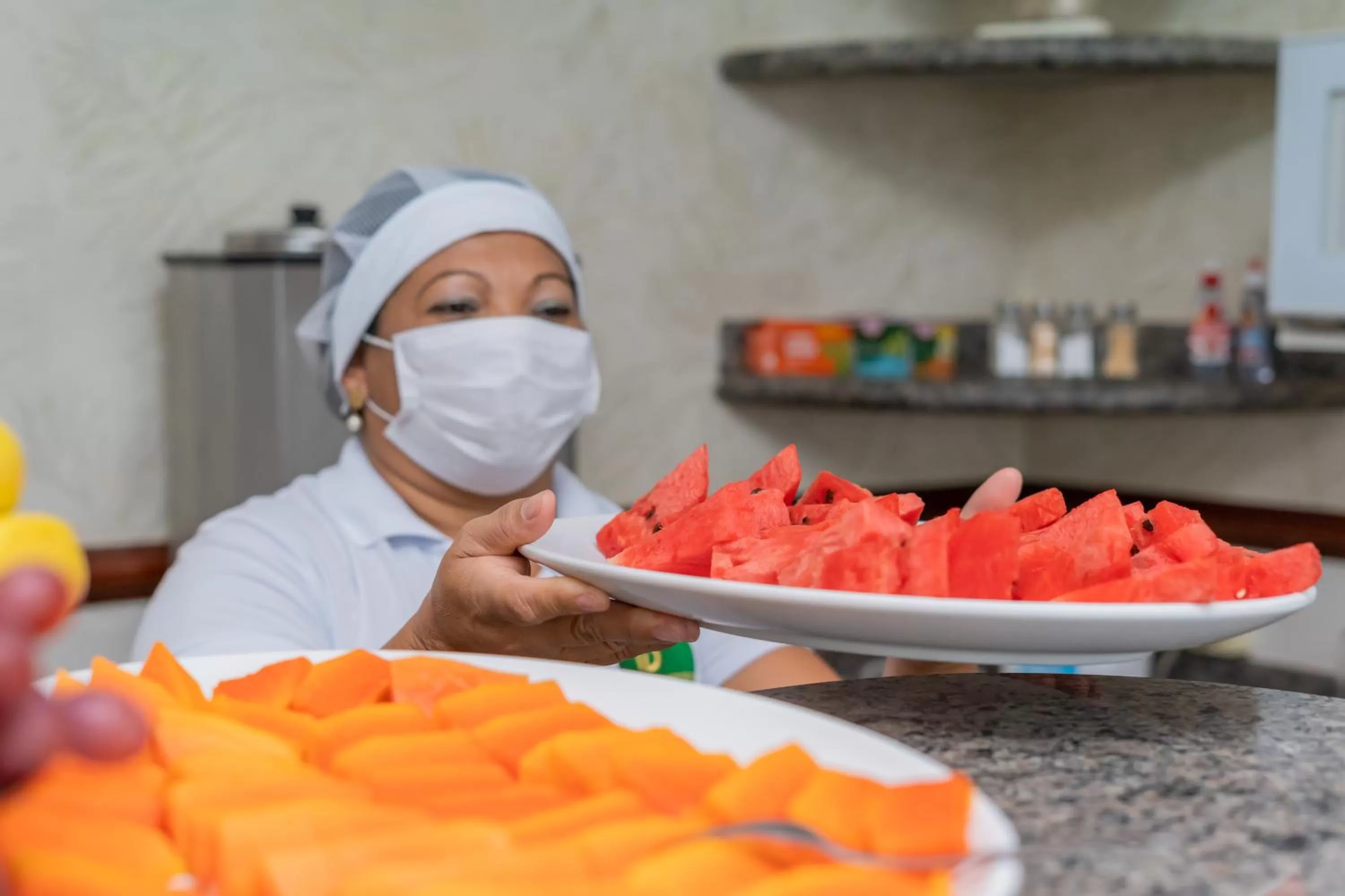Staff in Bandeirantes Hotel
