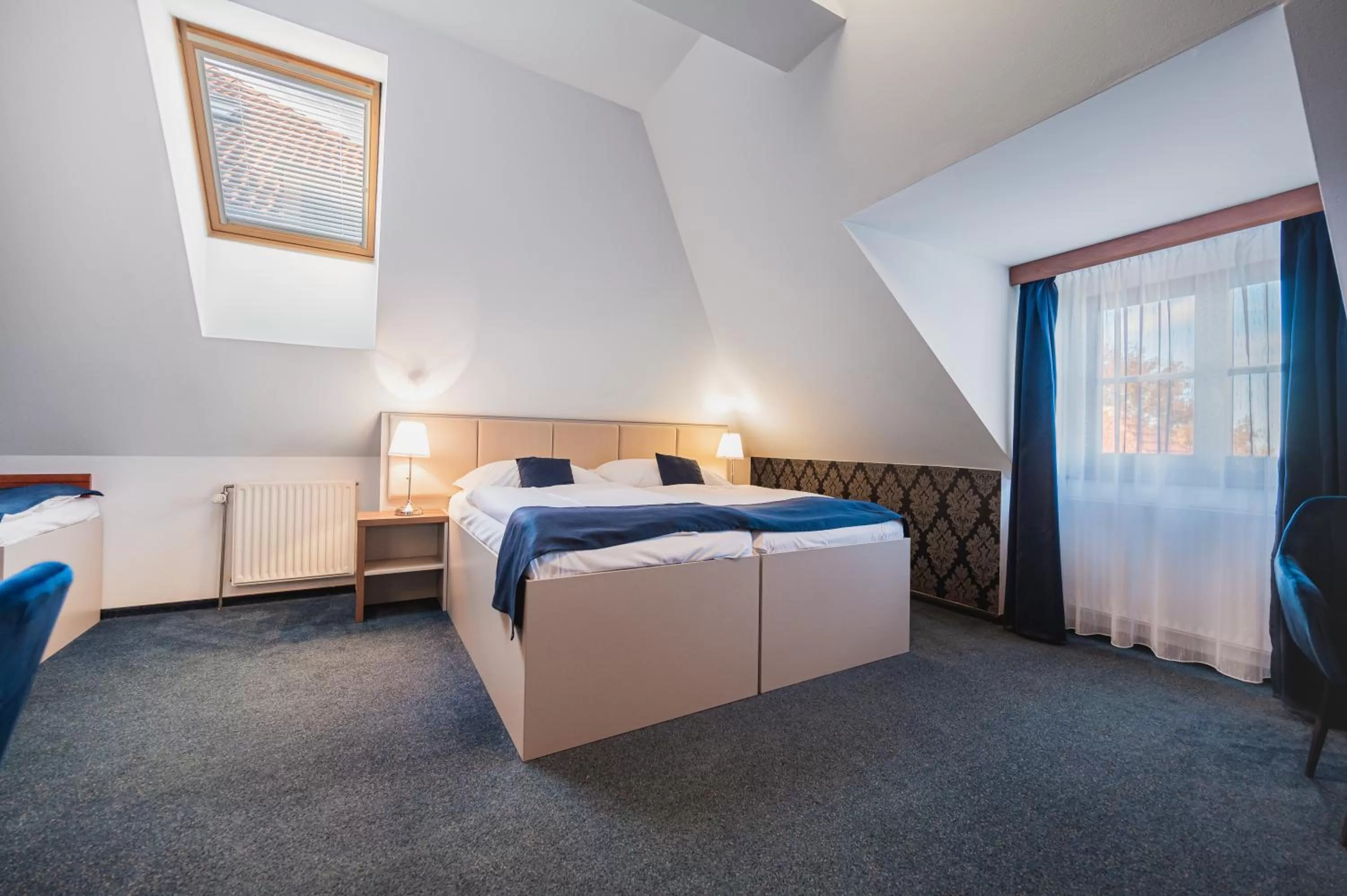 Bed in Hotel U Královny Elišky