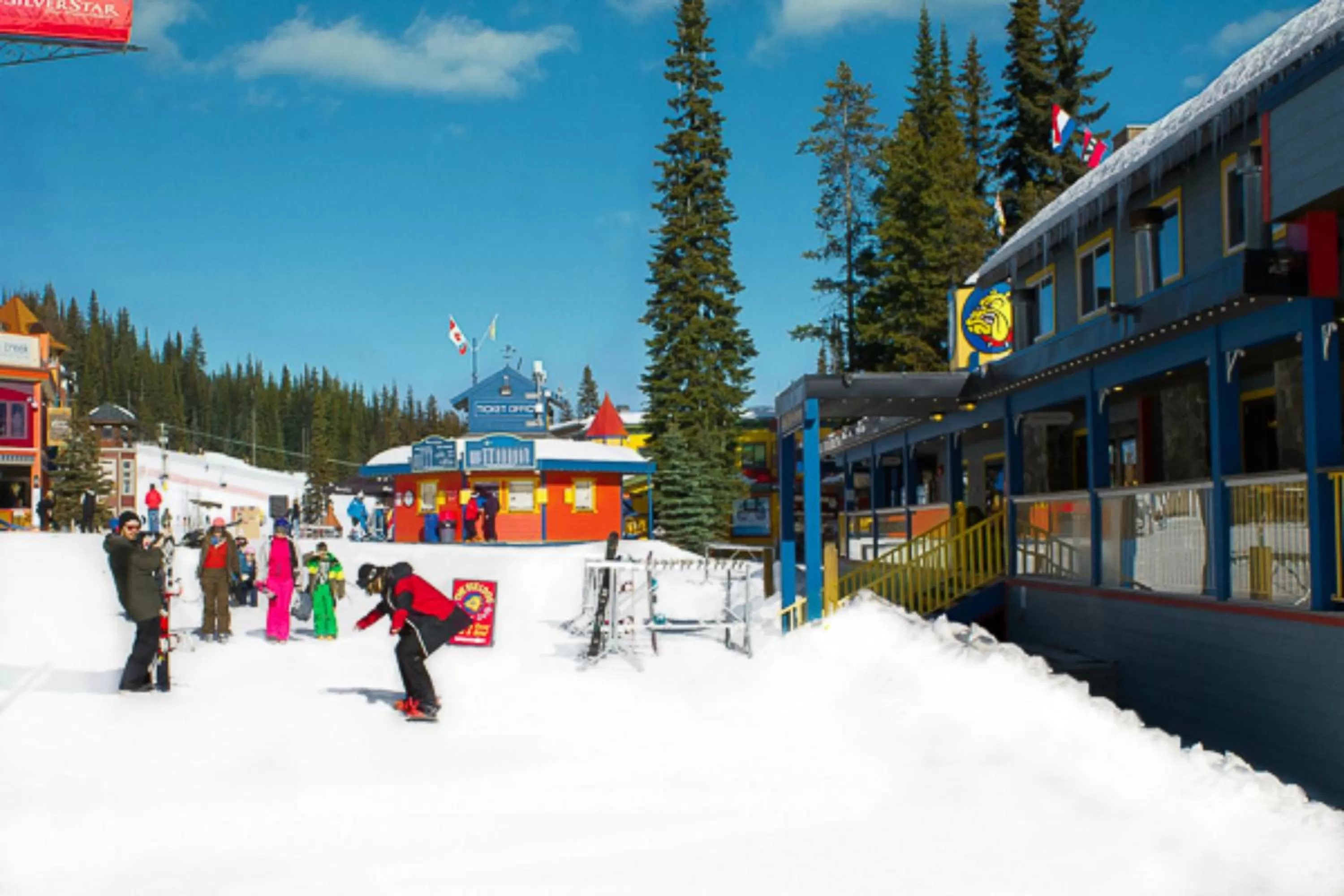 Facade/entrance in The Bulldog Hotel