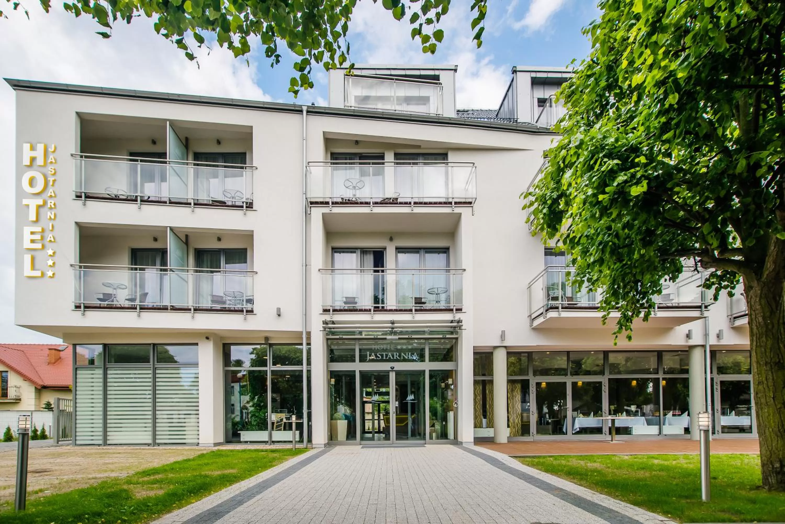 Facade/entrance in Hotel Jastarnia