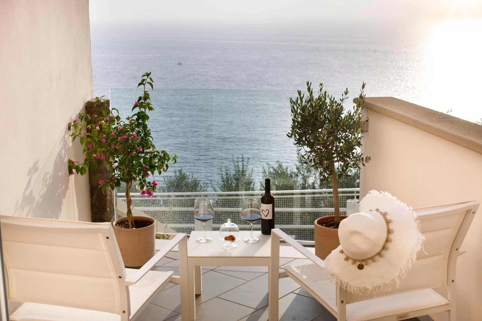 Balcony/Terrace in Villa Fiorella Art Hotel