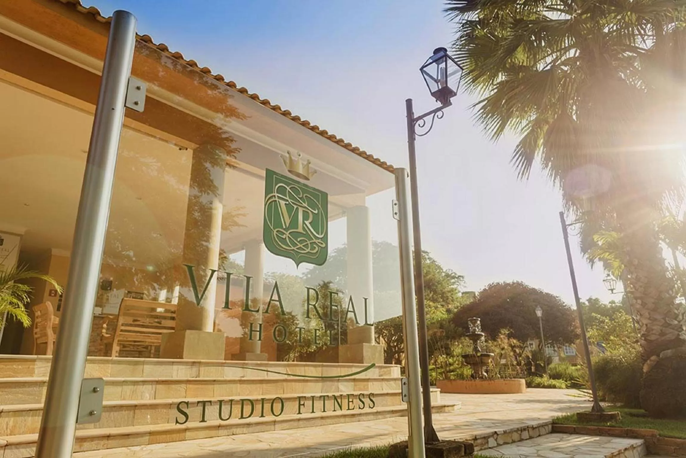 Fitness centre/facilities, Facade/Entrance in Vila Real Hotel