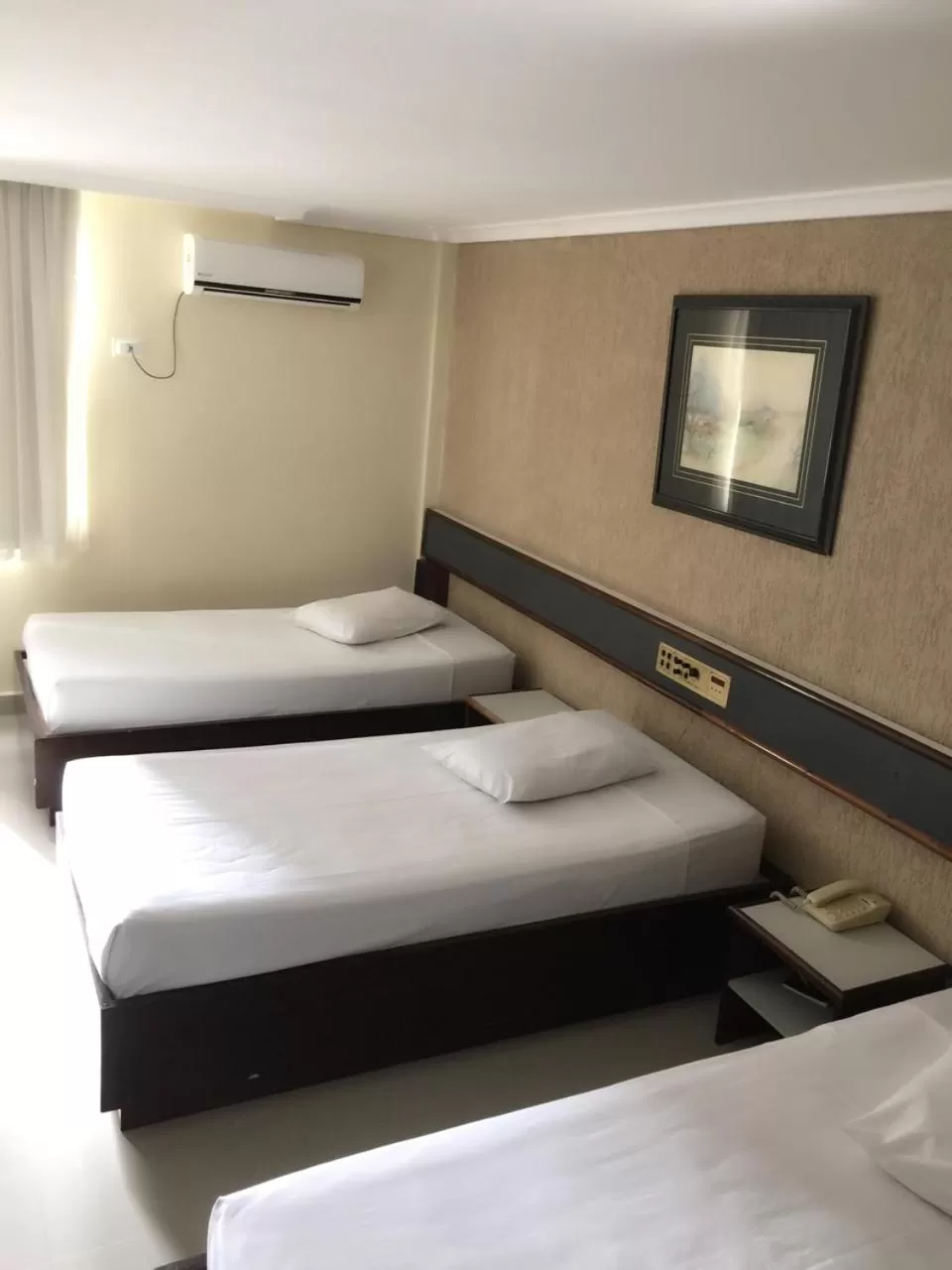 Bed in Hotel Estação Express