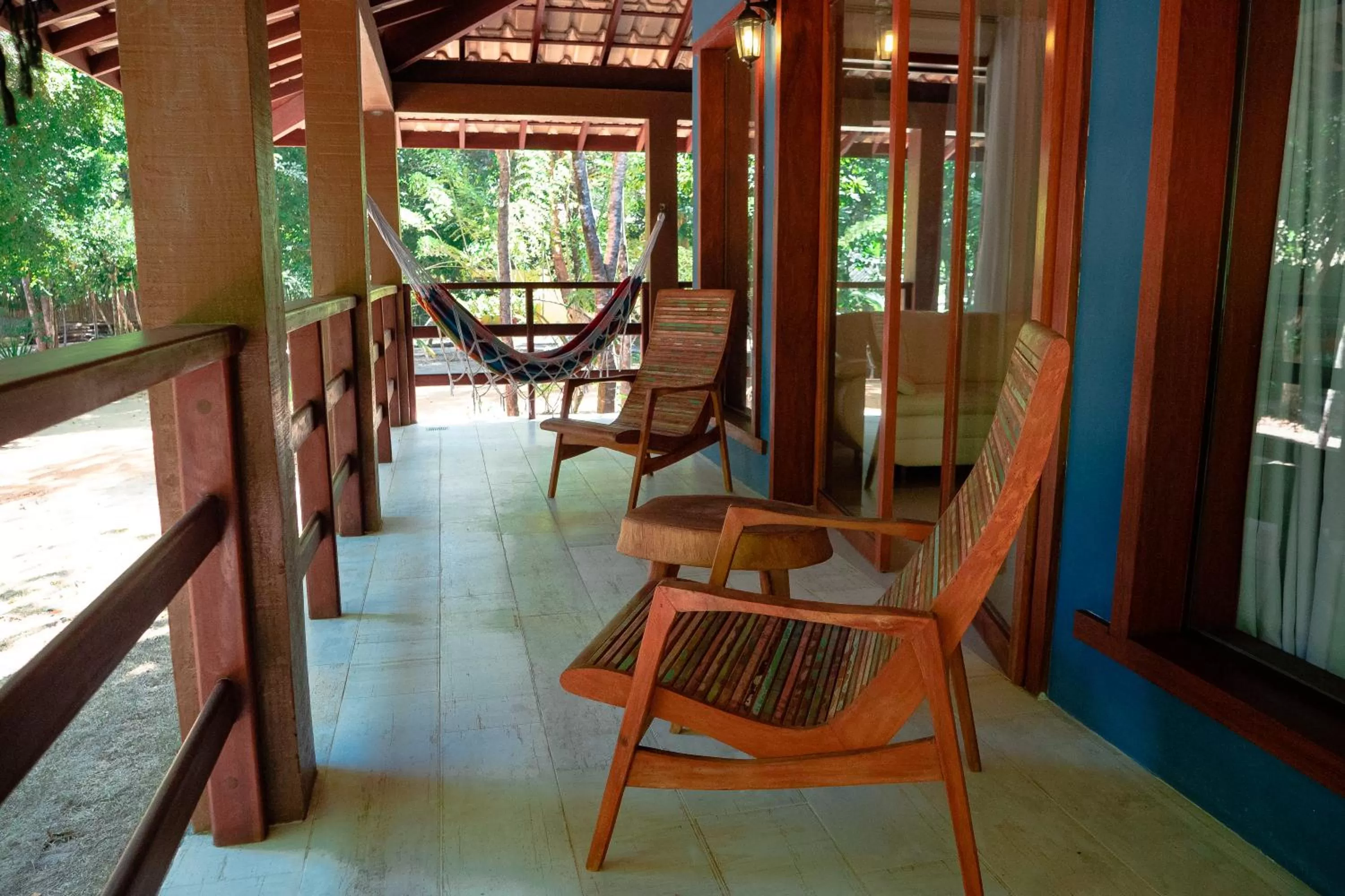 Balcony/Terrace in Pousada Sitio da Bia