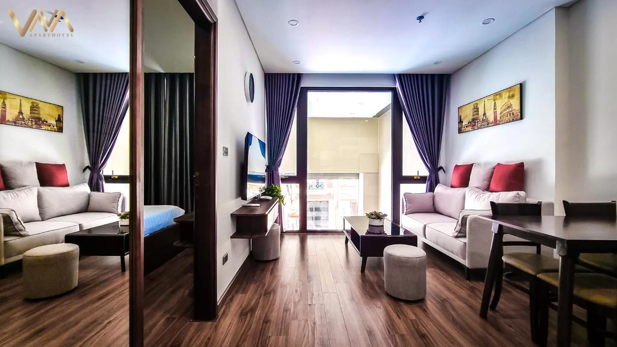 Living room in VNAHOMES APARTHOTEL