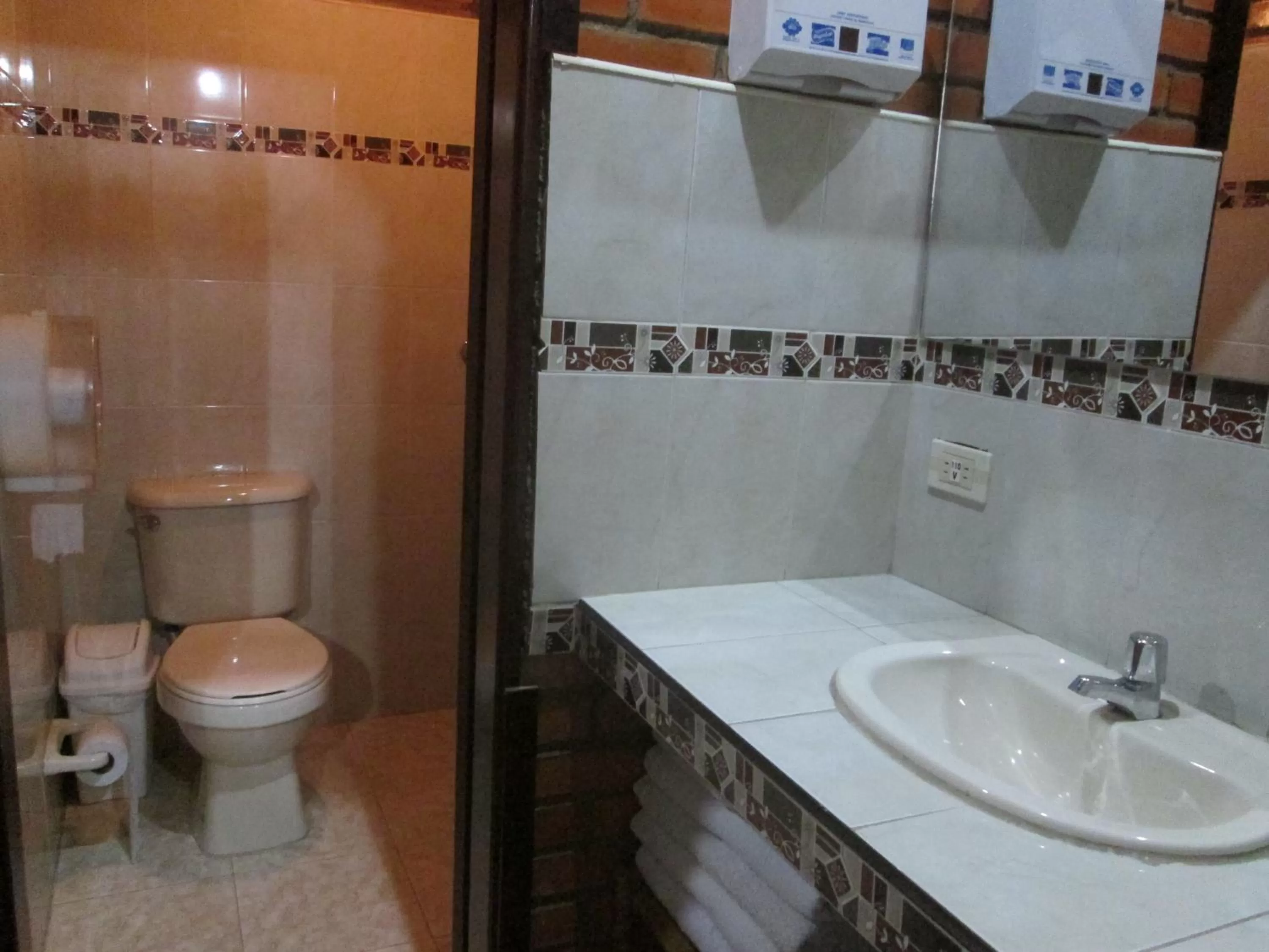 Bathroom in Cabañas Las Bifloras