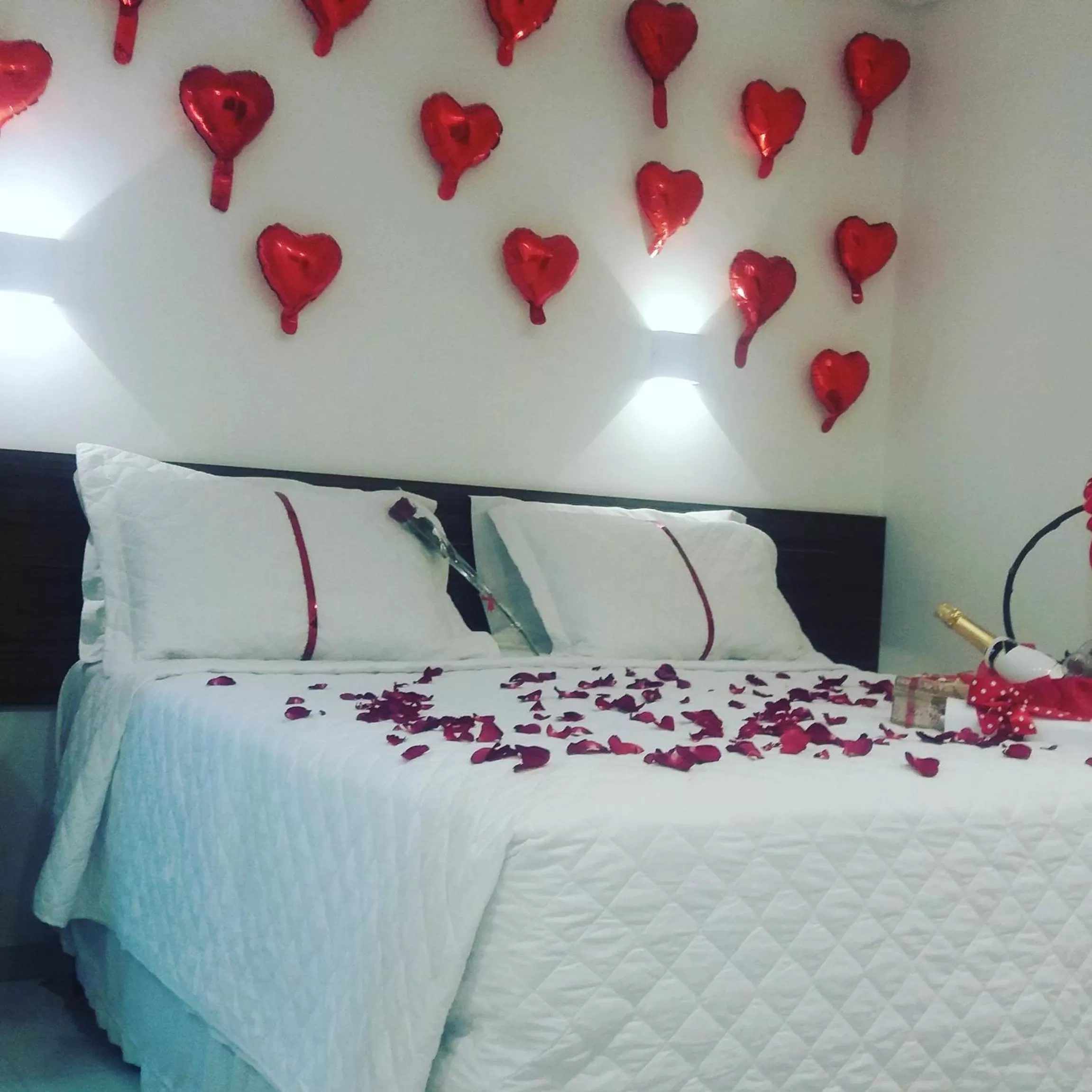 Bed in Pousada Galemares