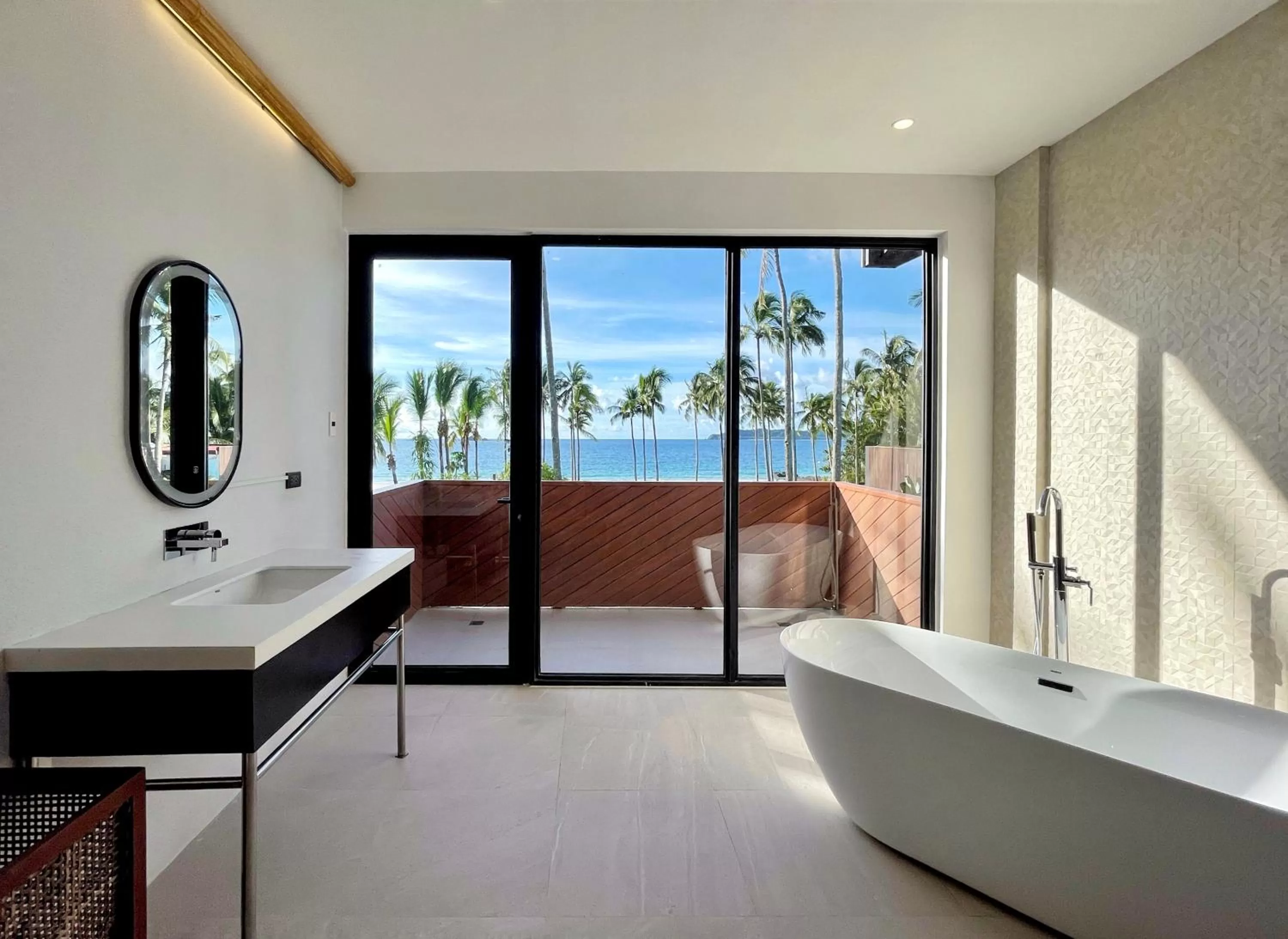 Bathroom in Nacpan Beach Resort Managed by H Hospitality - Newly Renovated