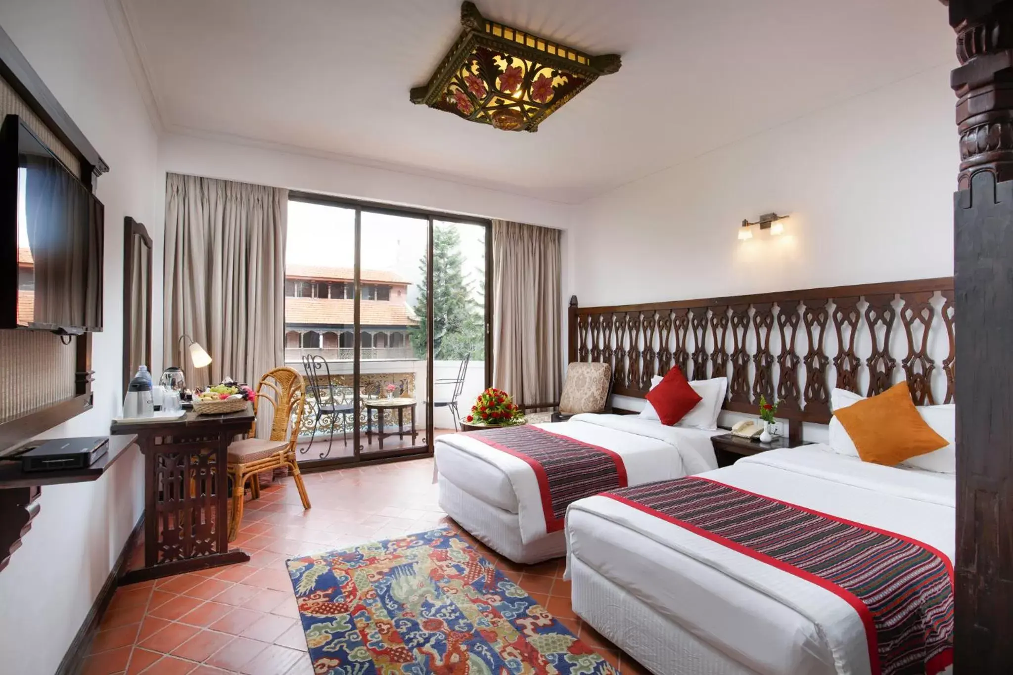Classic Deluxe Room - single occupancy in Hotel Manaslu Classic Deluxe Room - single occupancy in Hotel Manaslu