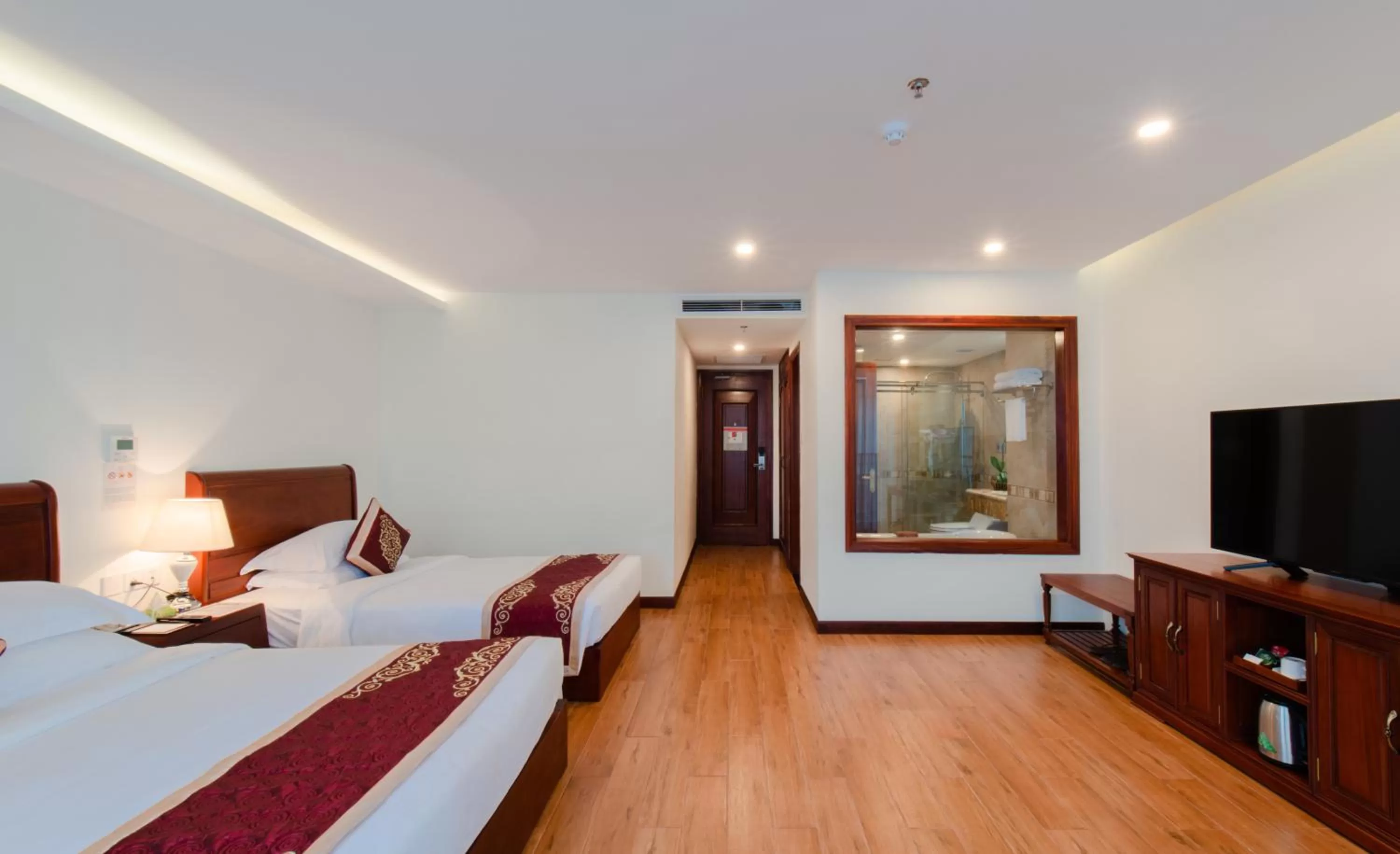 Photo of the whole room, Bed in Red Sun Nha Trang Hotel