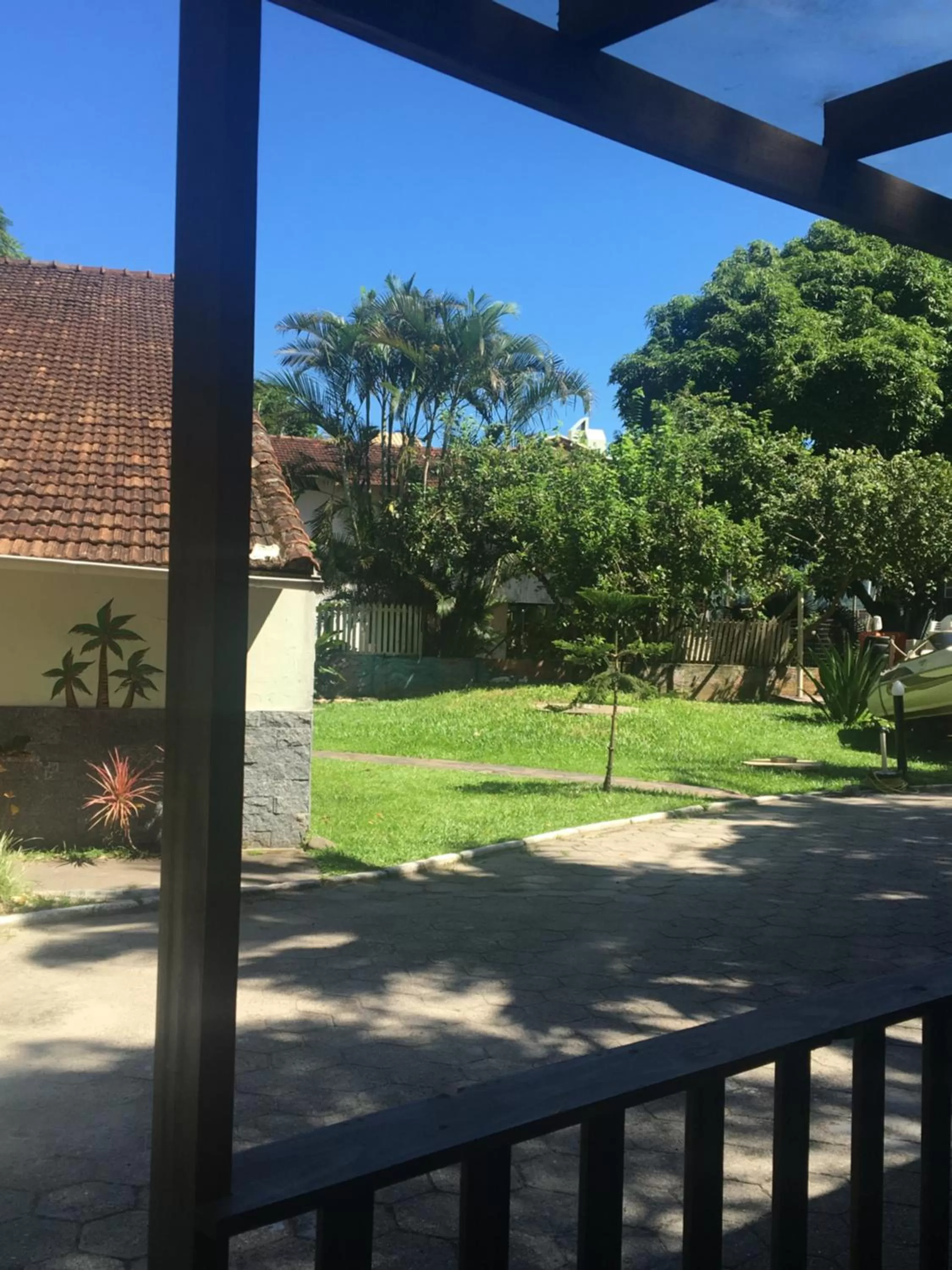 Patio in Pousada Jardim Da Lagoa
