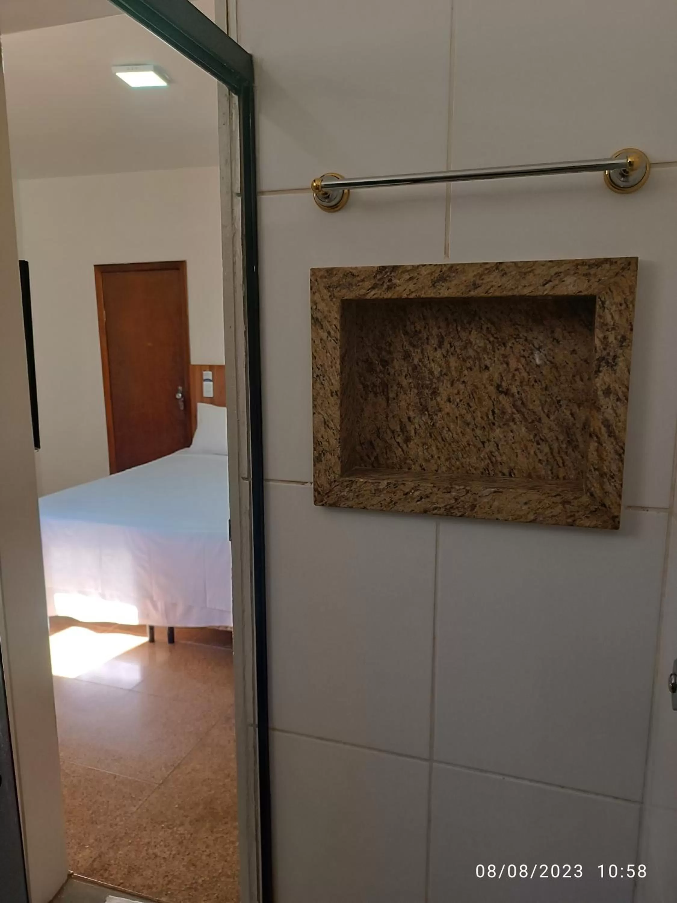 Bed in Hotel Oscar Blue Montes Claros