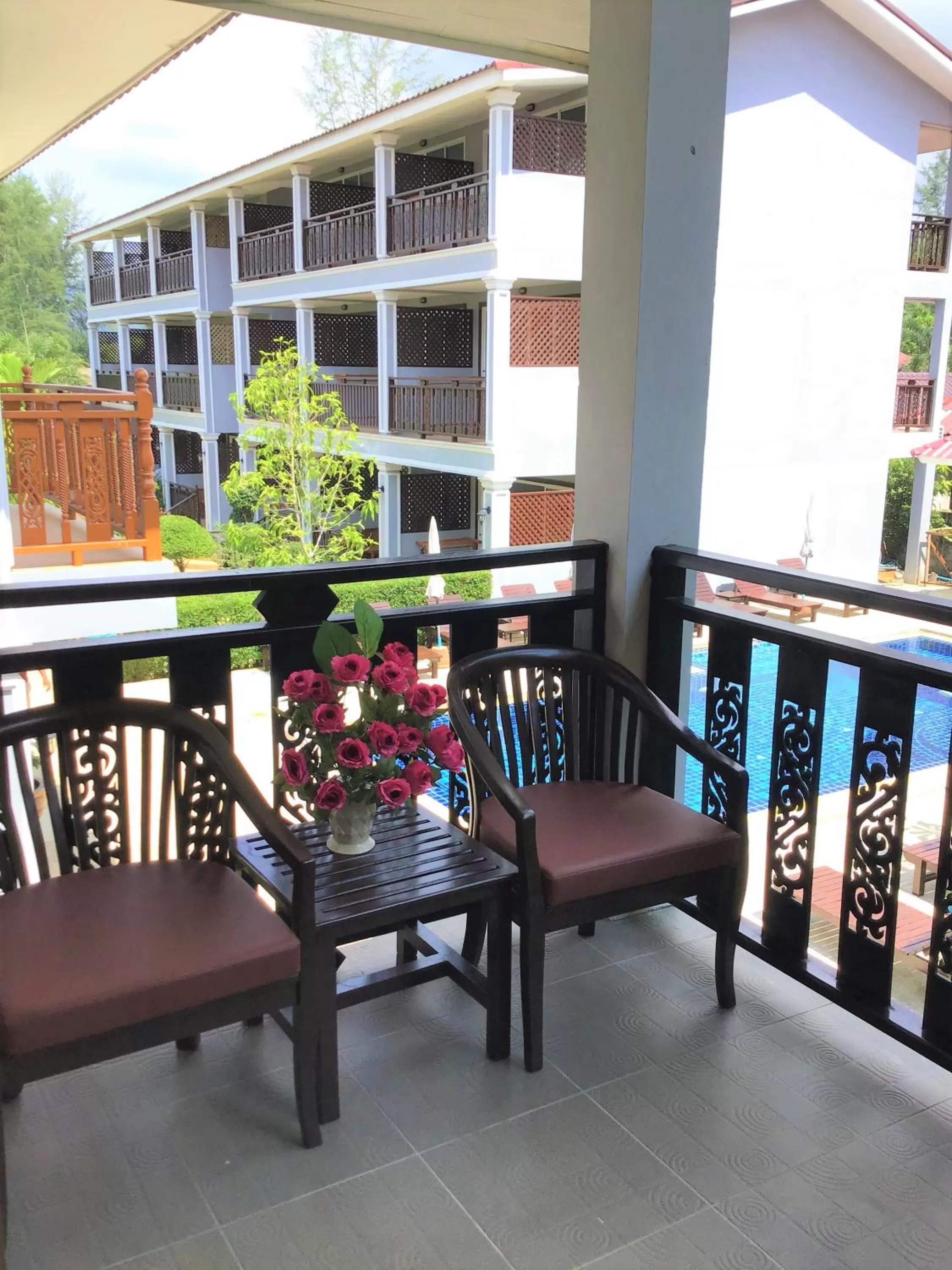 Balcony/Terrace in Pratum Resort