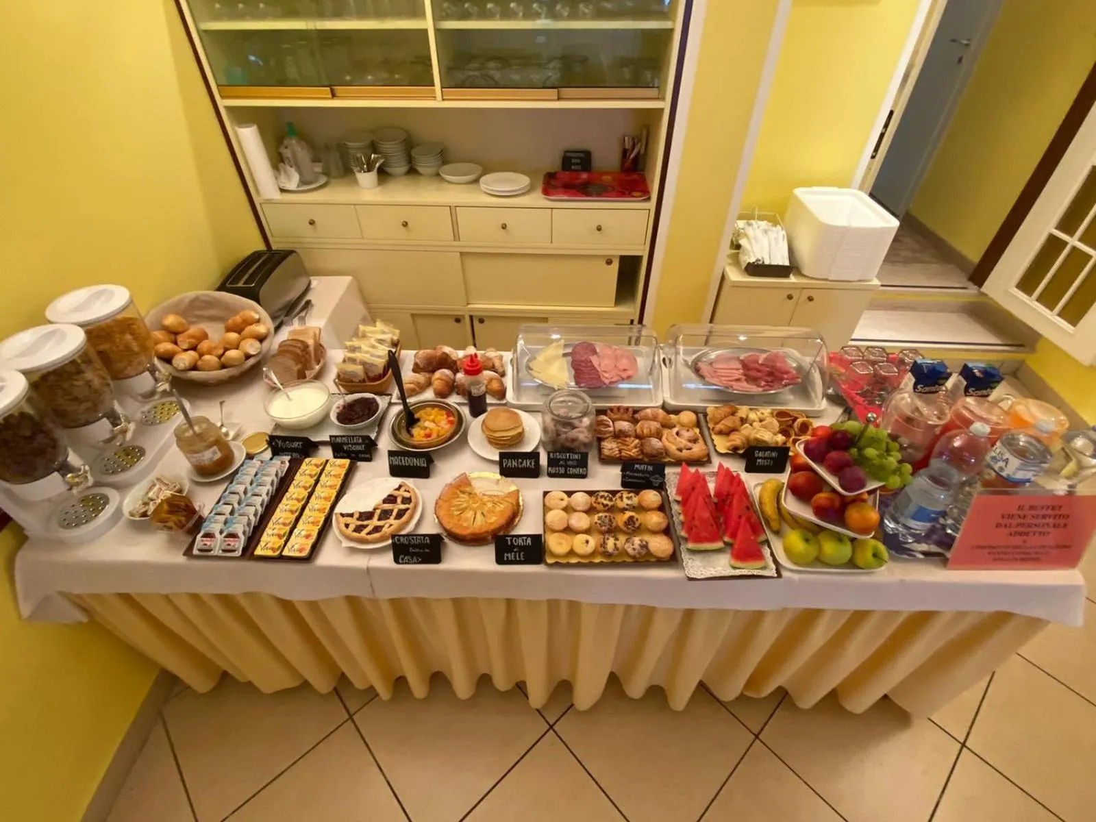 Breakfast in Hotel "Il Parco" B&B Sirolo