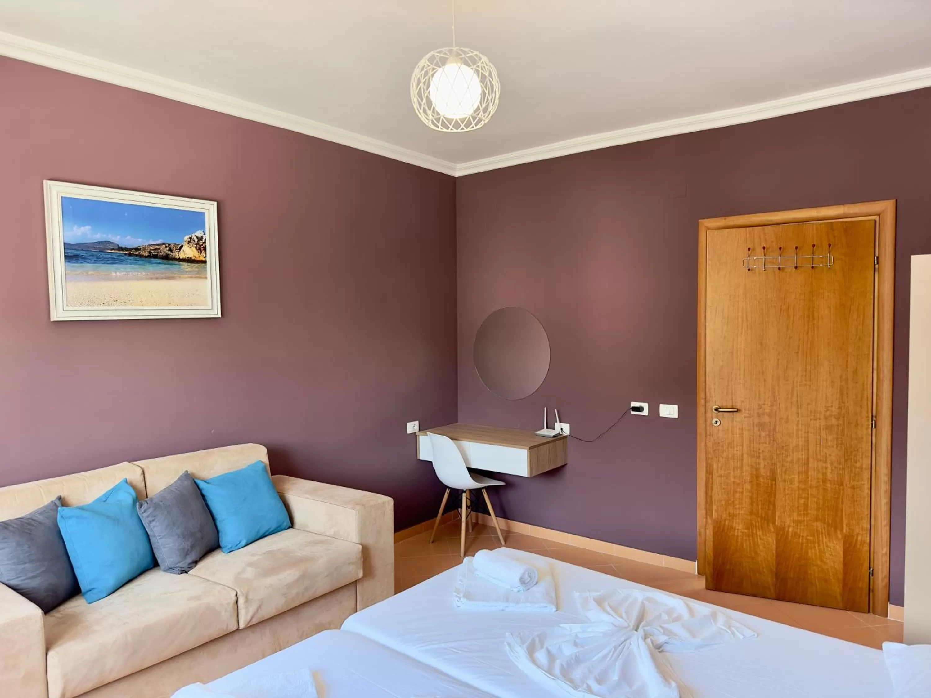 Bed, Seating Area in FAMILY SUITE RESIDENCE