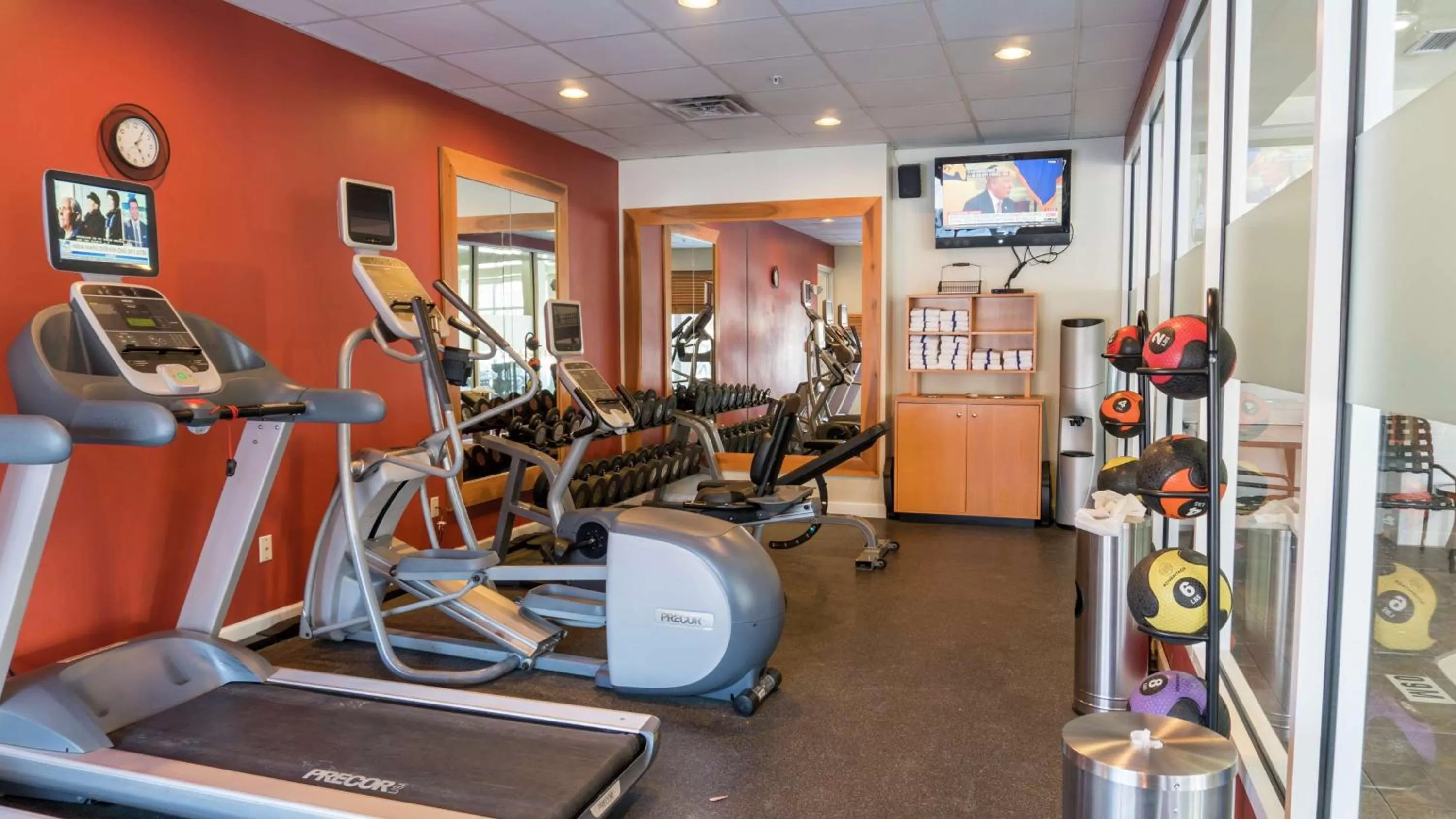 Fitness centre/facilities in Hilton Garden Inn Plymouth