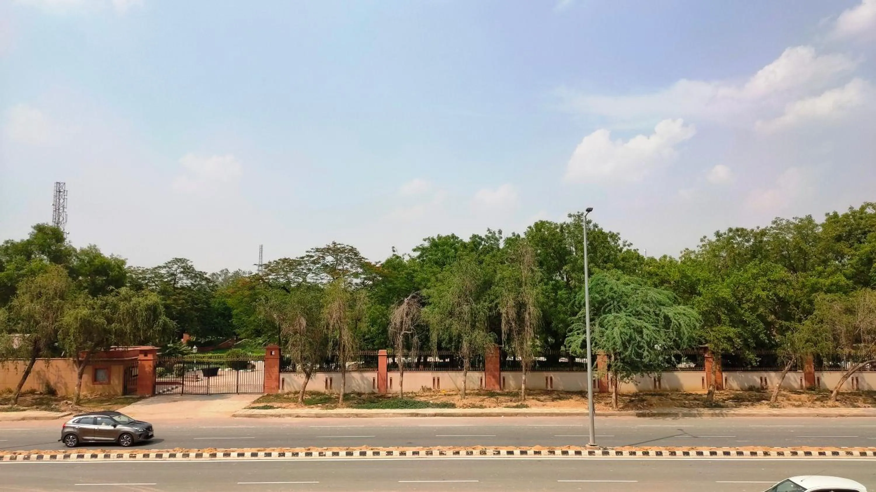 Street view in Hotel Karan Vilas