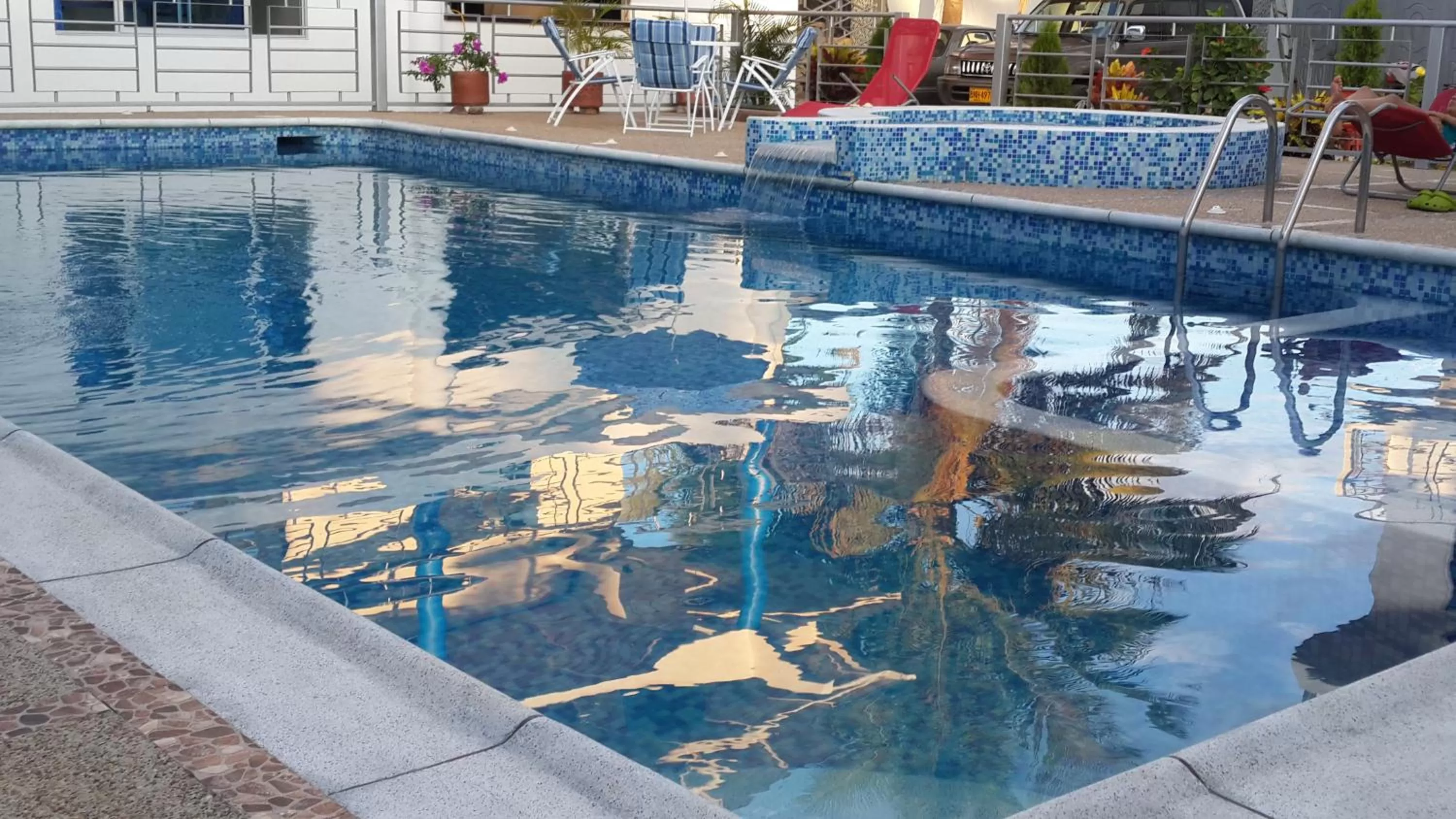 Swimming Pool in Tropical Resort Tocaima