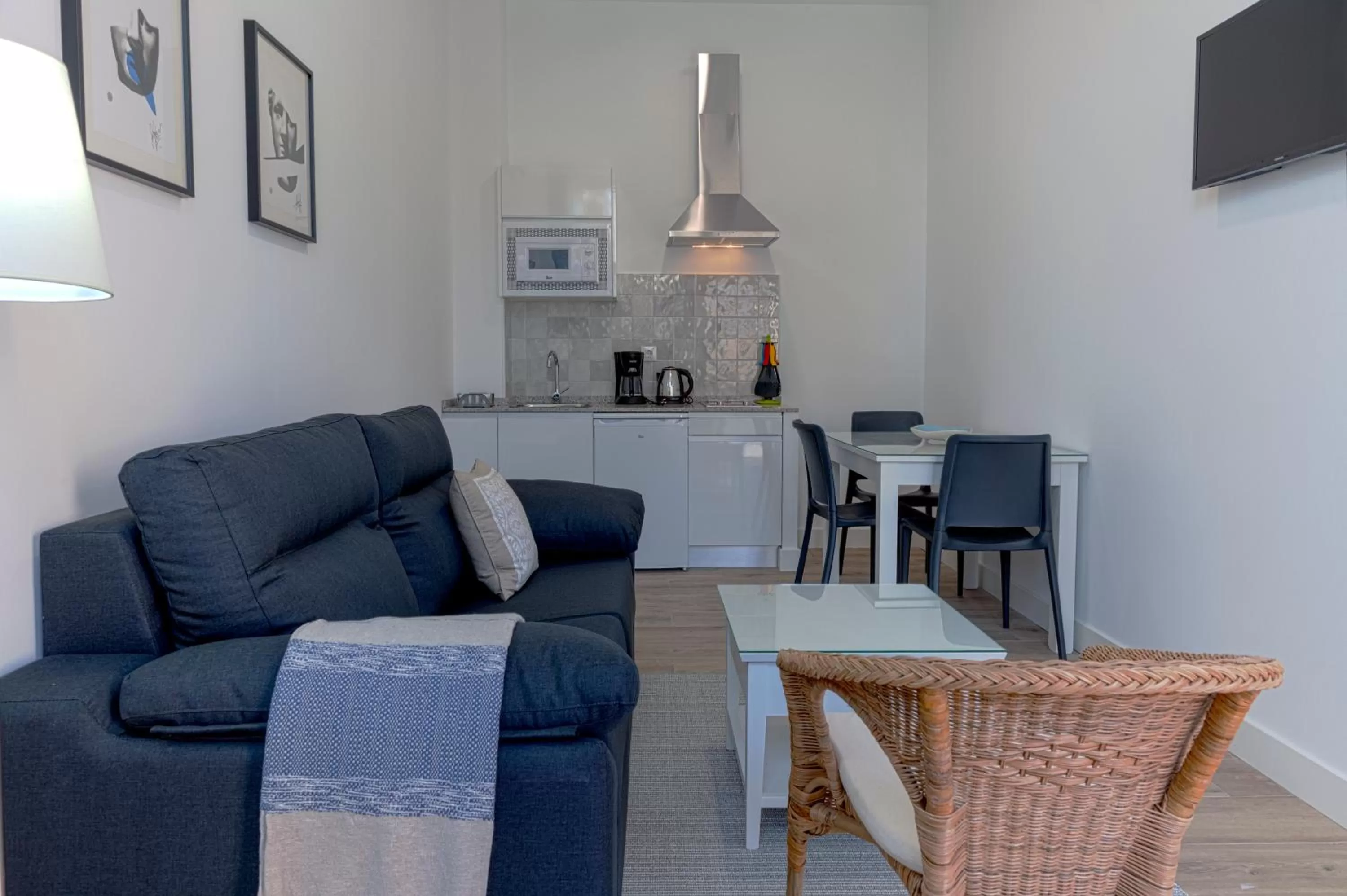 Kitchen or kitchenette in Hotel Apartamentos MPD