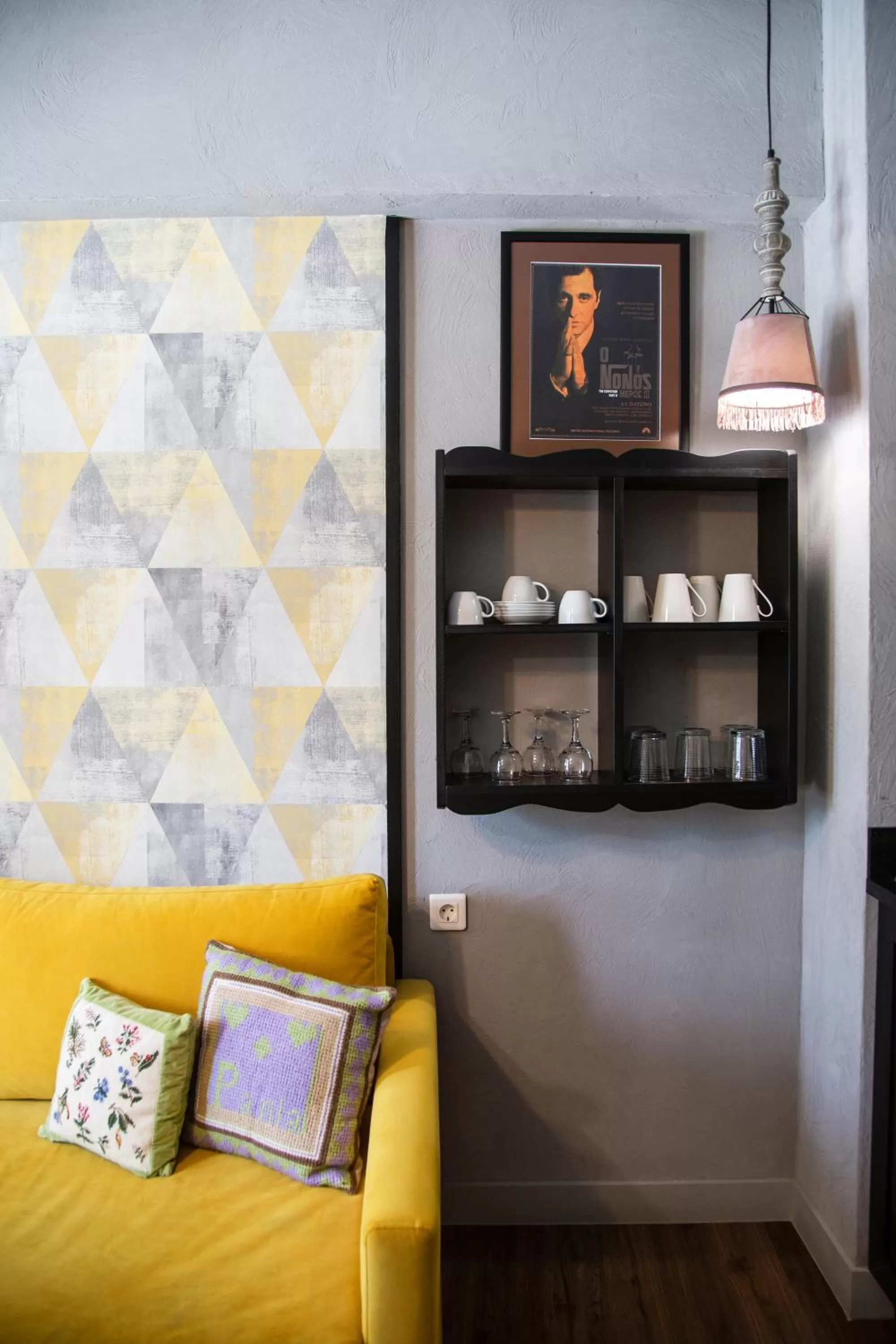 Decorative detail in Downtown Athens Lofts - The Acropolis Observatory