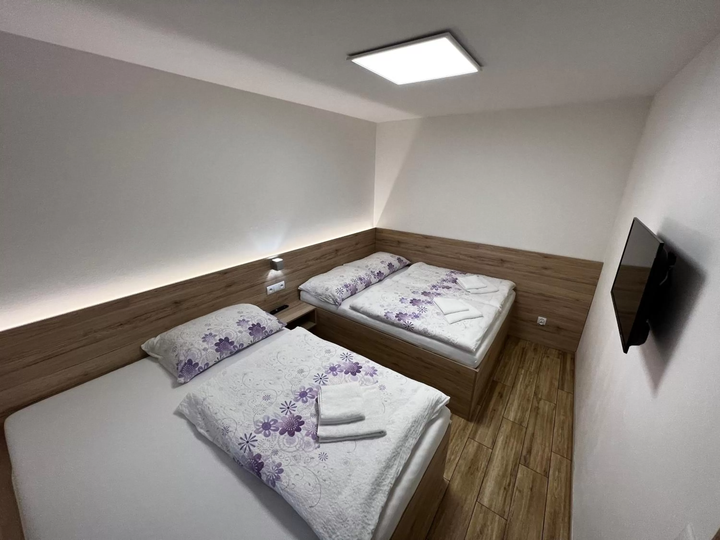 Bed in Hotel U Kociana