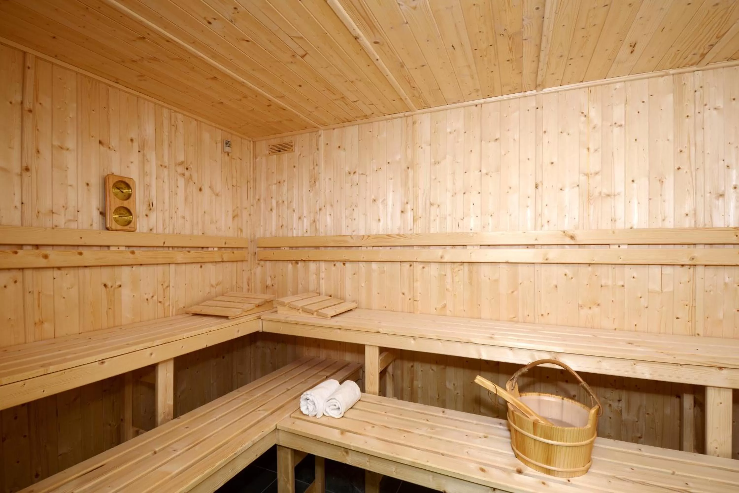 Sauna in Résidence Odalys Terra Gaia