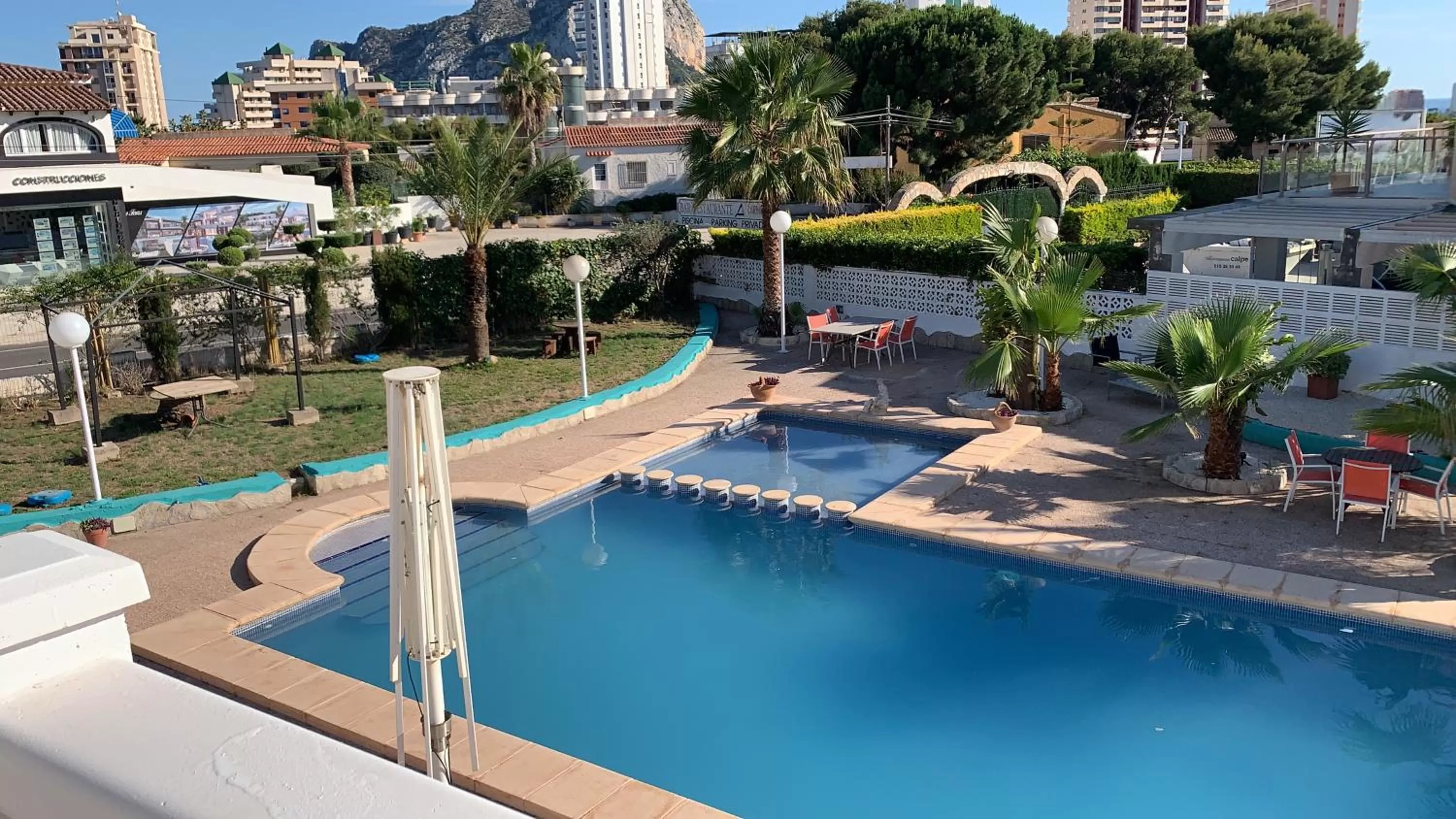 Pool View in Casa los Pinos Calpe Playa