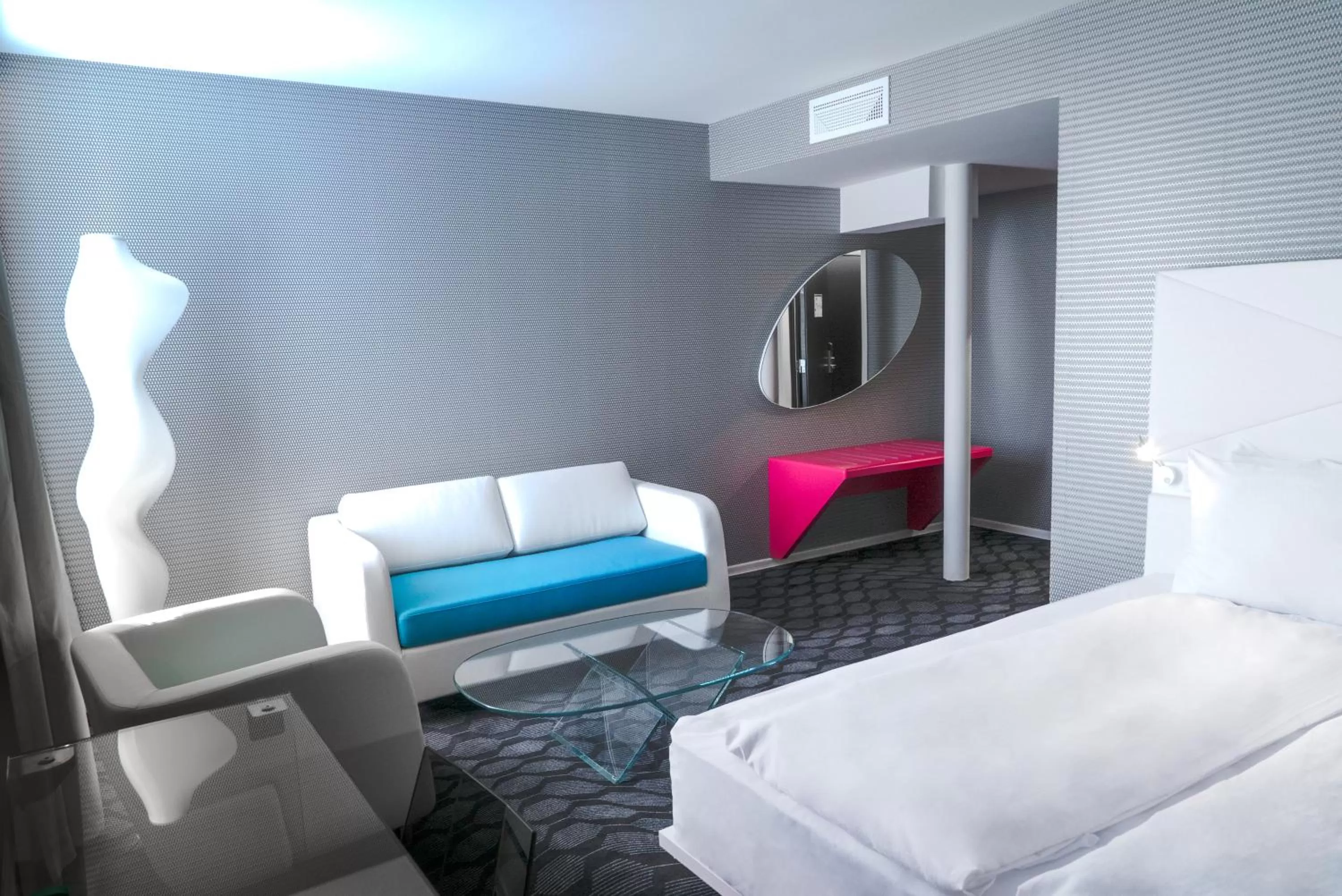 Junior Suite with View in Magic Hotel Xhibition - Self-service-hotel