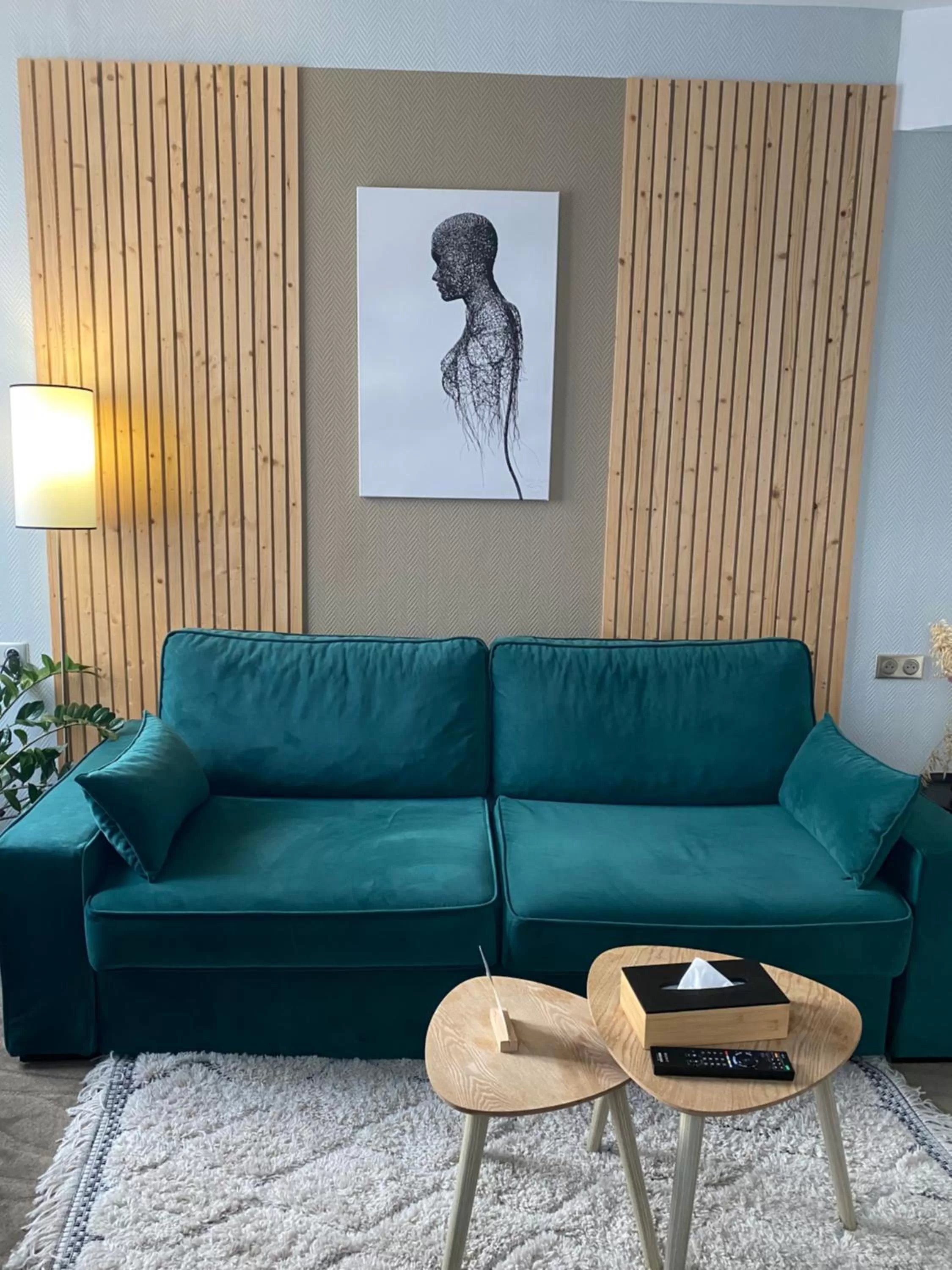 Living room in Hotel Normandy