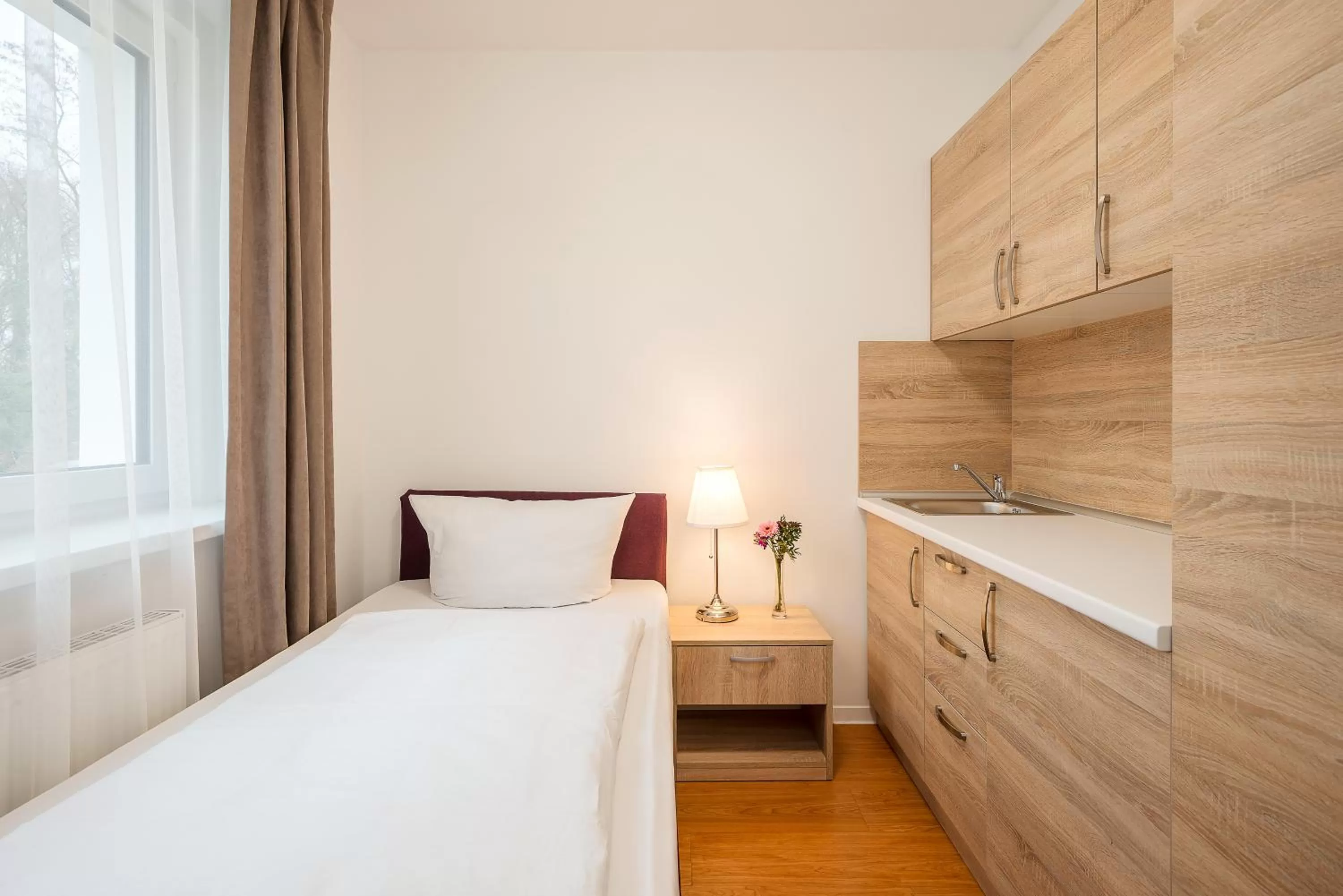 Photo of the whole room, Bed in Hotel City Green Berlin