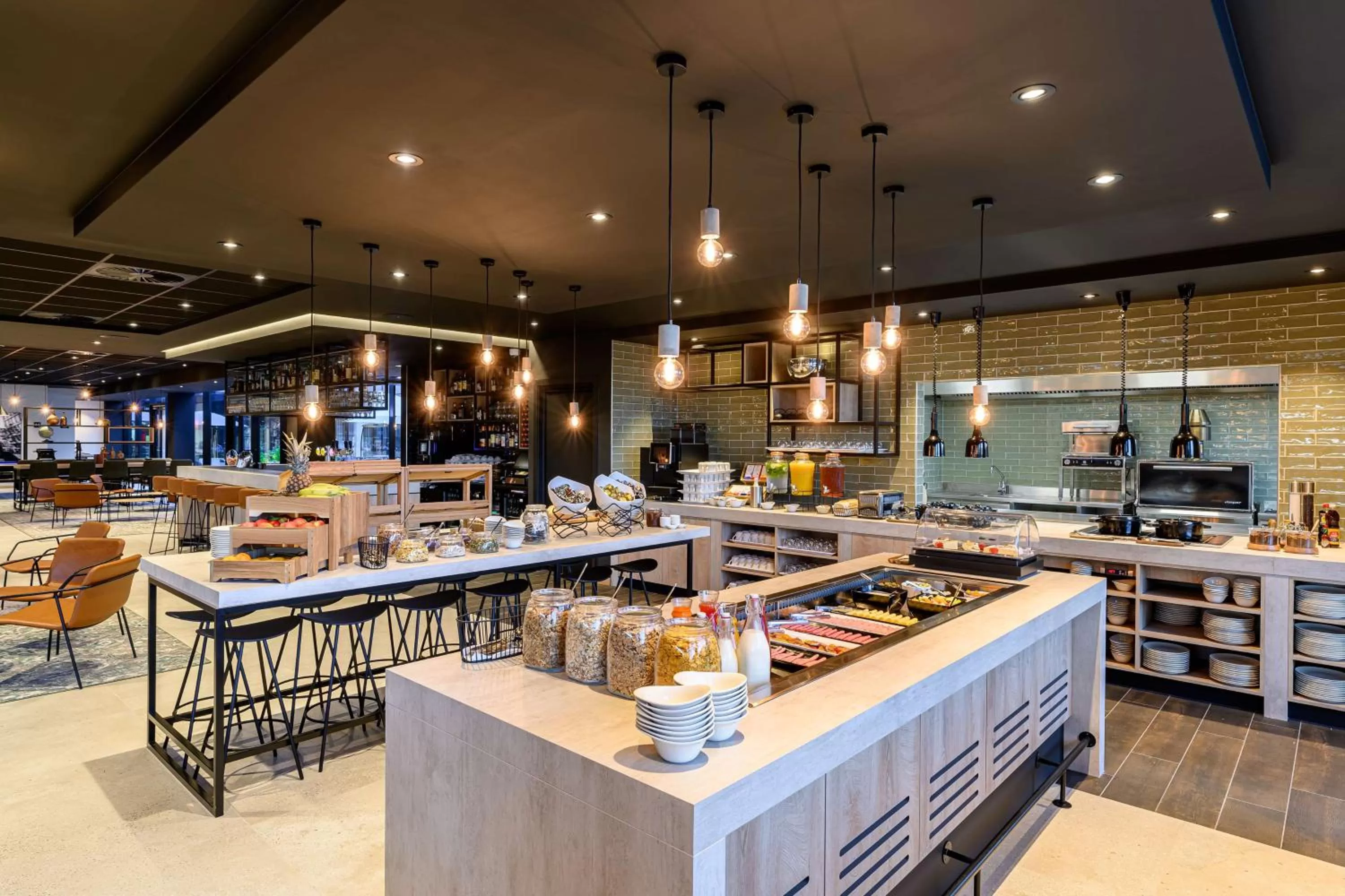 Breakfast in Radisson Hotel Antwerp Berchem