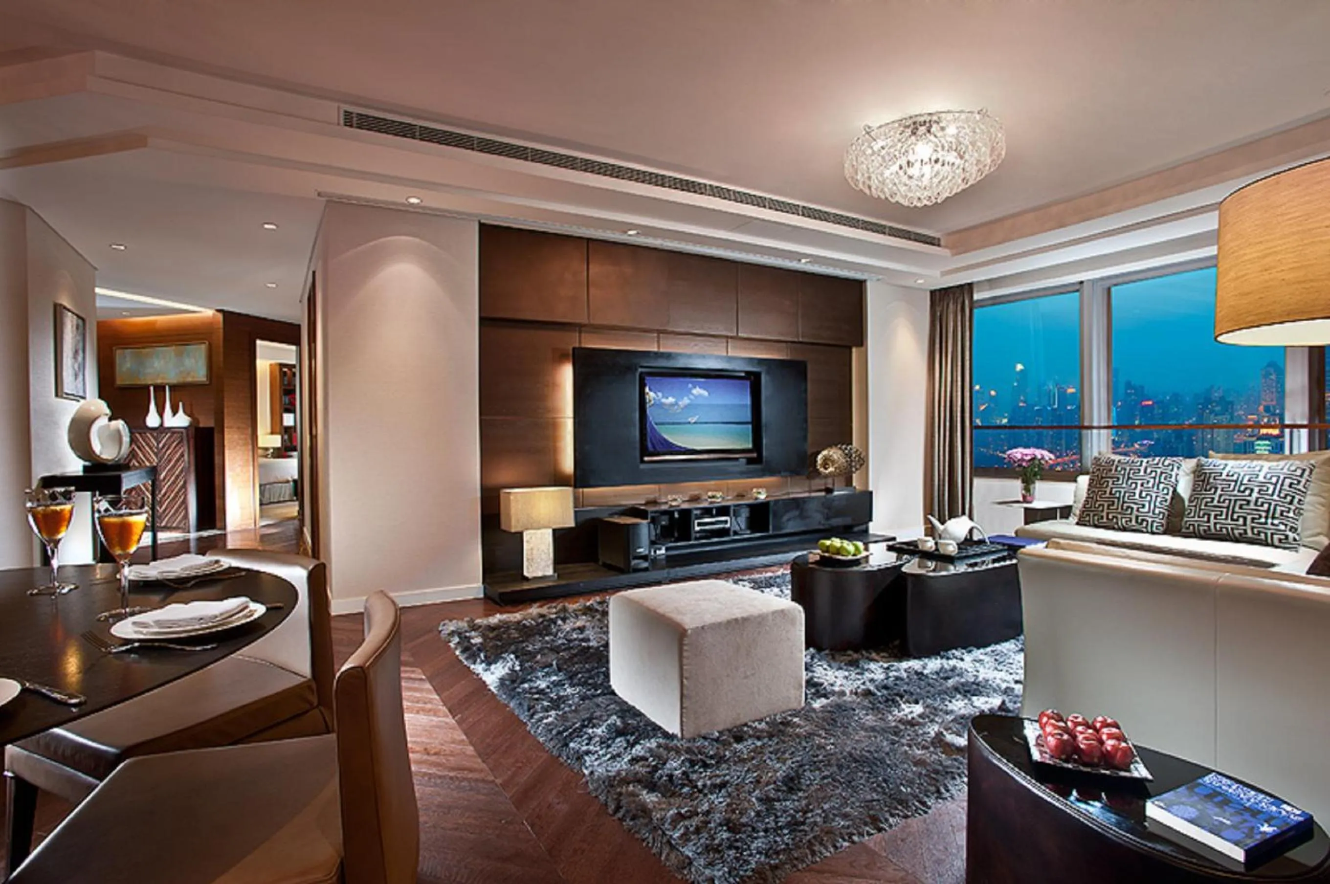Living room in Ascott Huai Hai Road Shanghai, Xintiandi