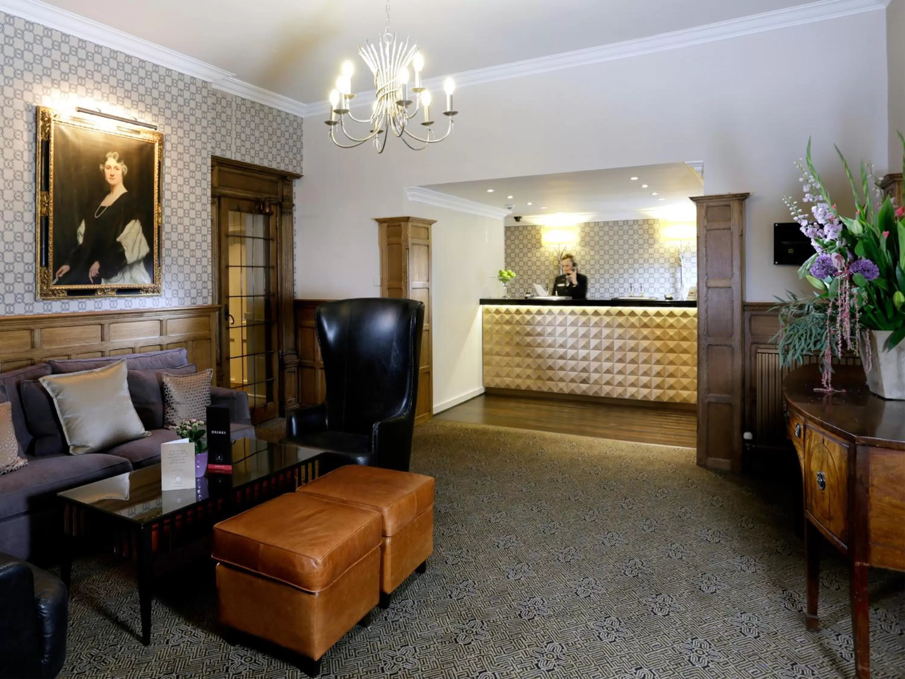 Lobby or reception in Macdonald Berystede Hotel & Spa